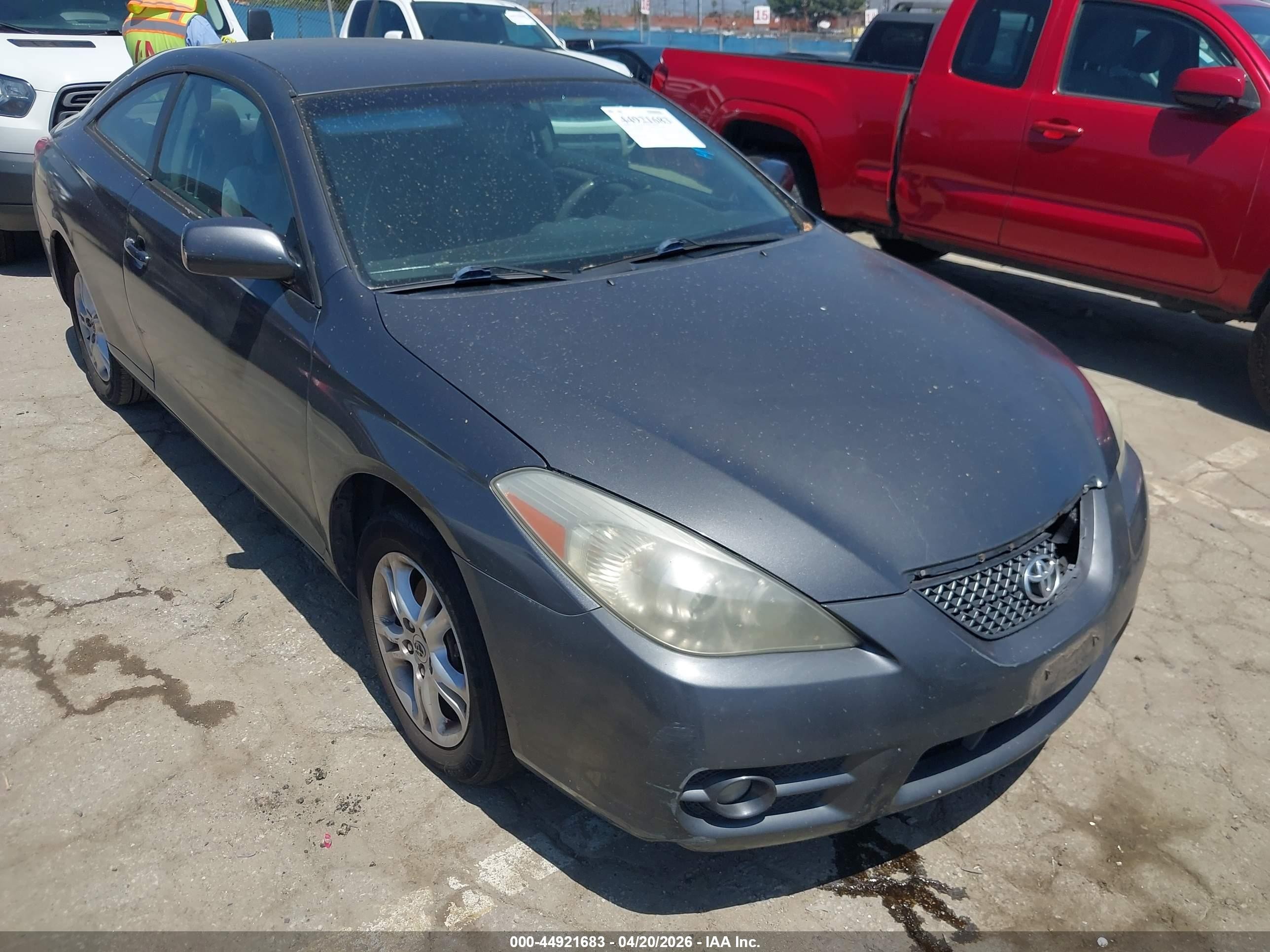 2008 Toyota Camry Solara Se Gray vin: 4T1CE30P78U766501
