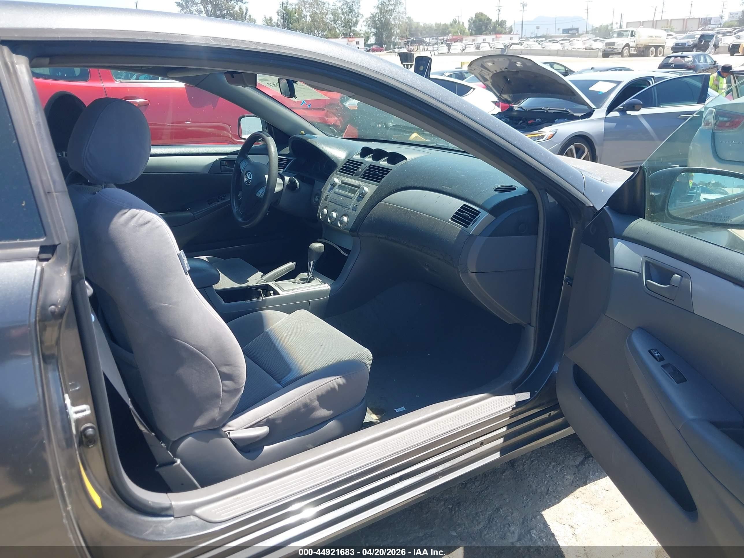 2008 Toyota Camry Solara Se Gray vin: 4T1CE30P78U766501