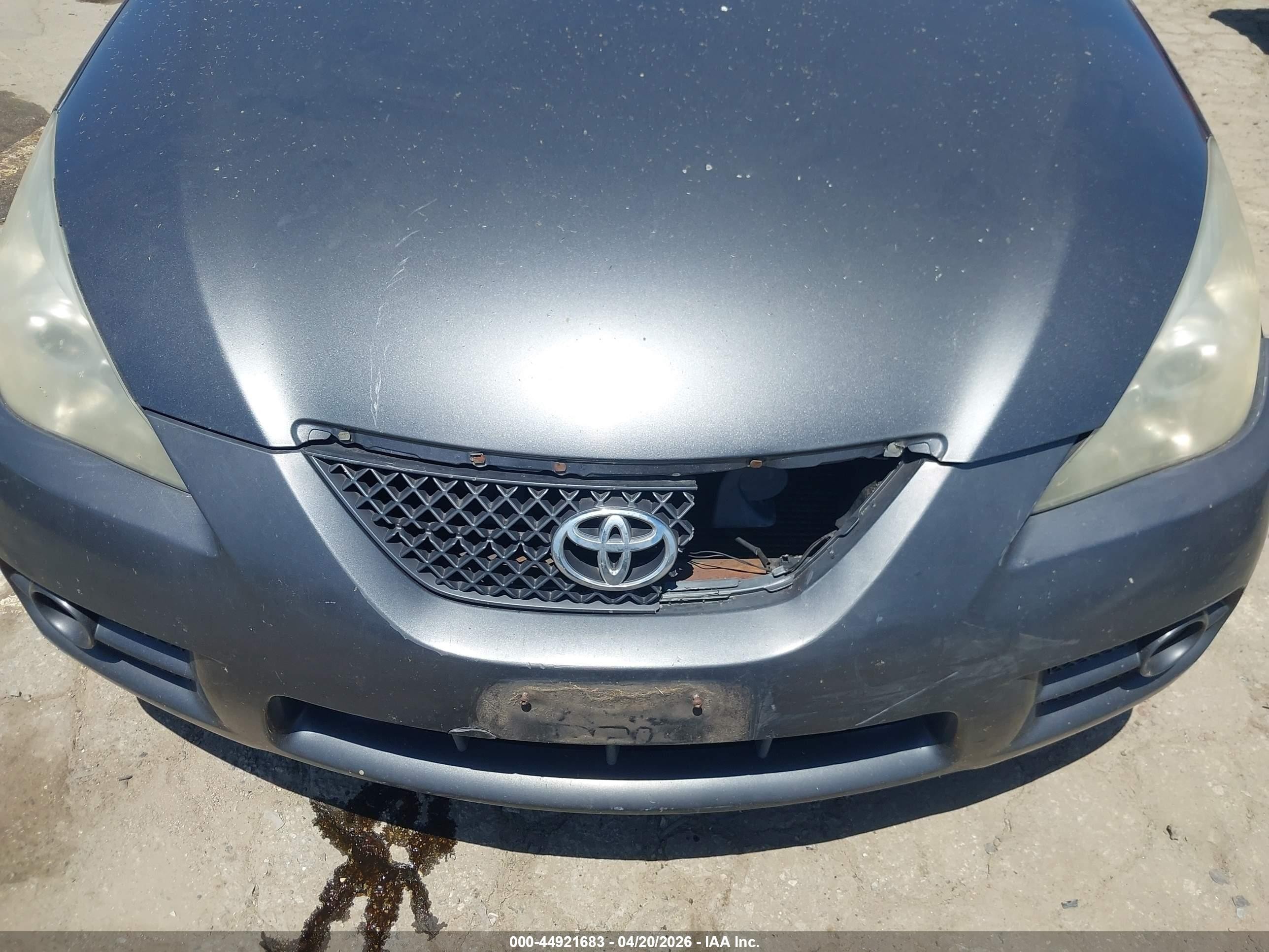 2008 Toyota Camry Solara Se Gray vin: 4T1CE30P78U766501