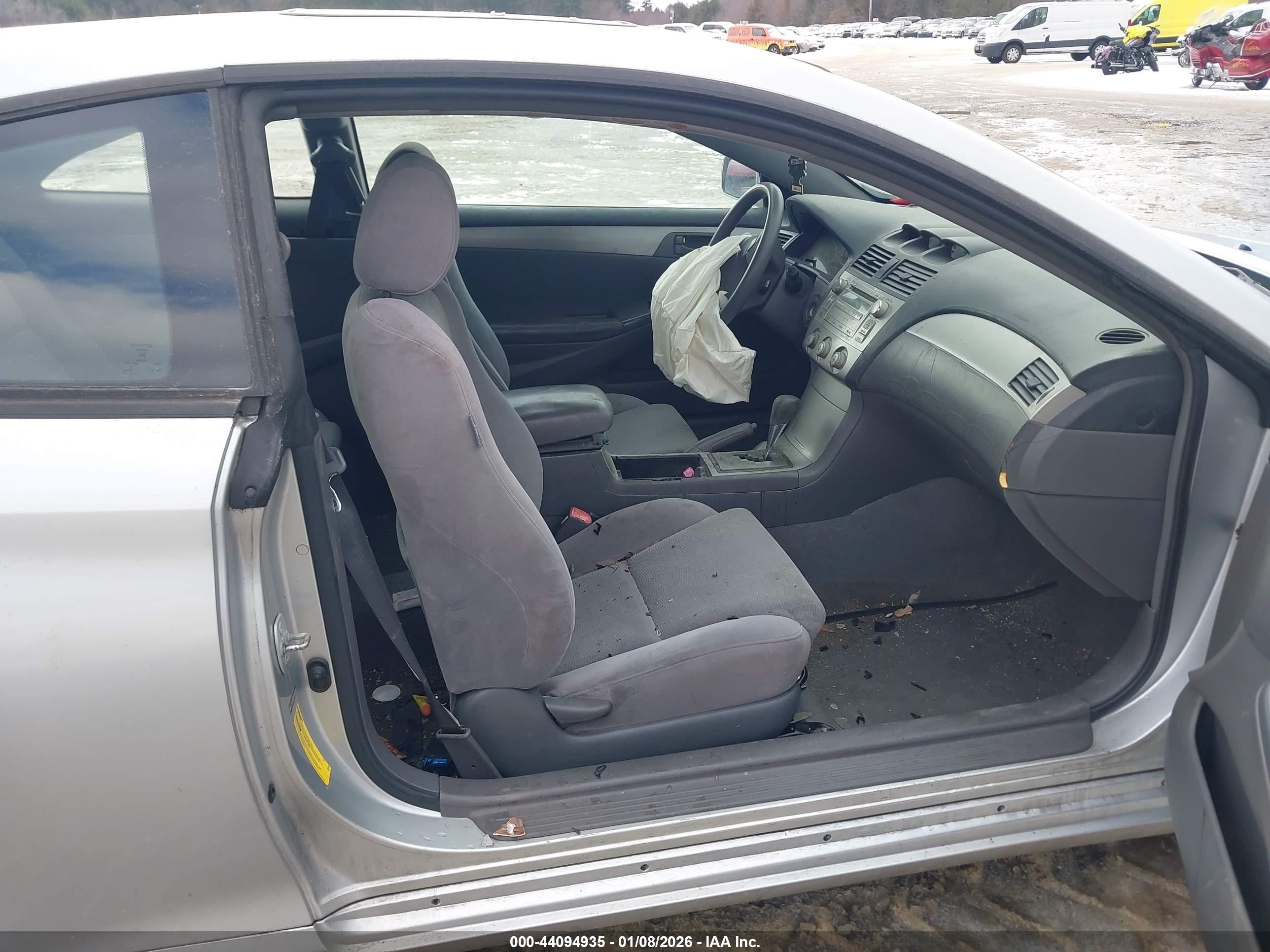 2007 Toyota Camry Solara Se Silver vin: 4T1CE30P87U753240