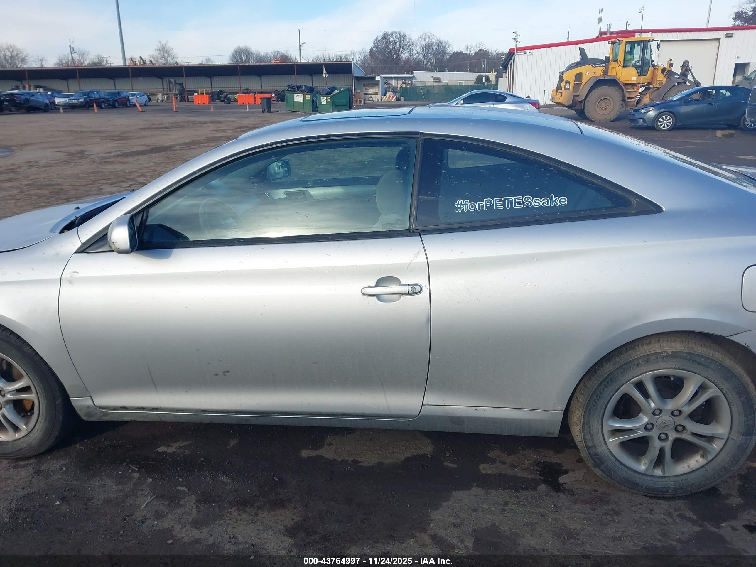 2008 Toyota Camry Solara Se Silver vin: 4T1CE30P88U764577