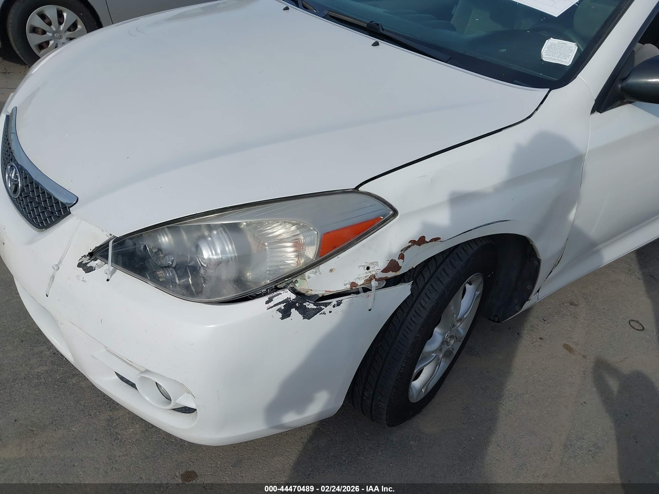 2008 Toyota Camry Solara Se White vin: 4T1CE30P88U766538