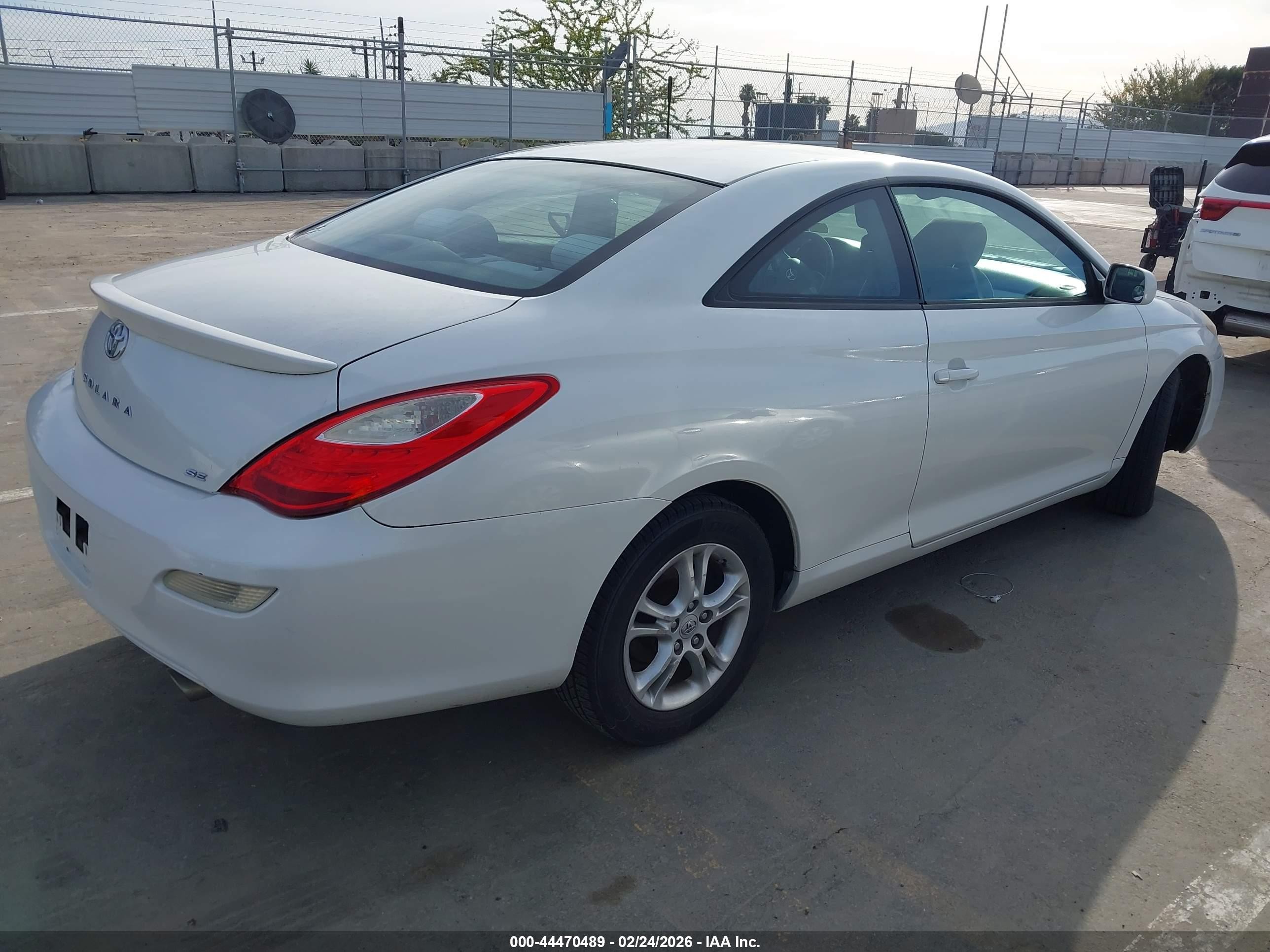 2008 Toyota Camry Solara Se White vin: 4T1CE30P88U766538