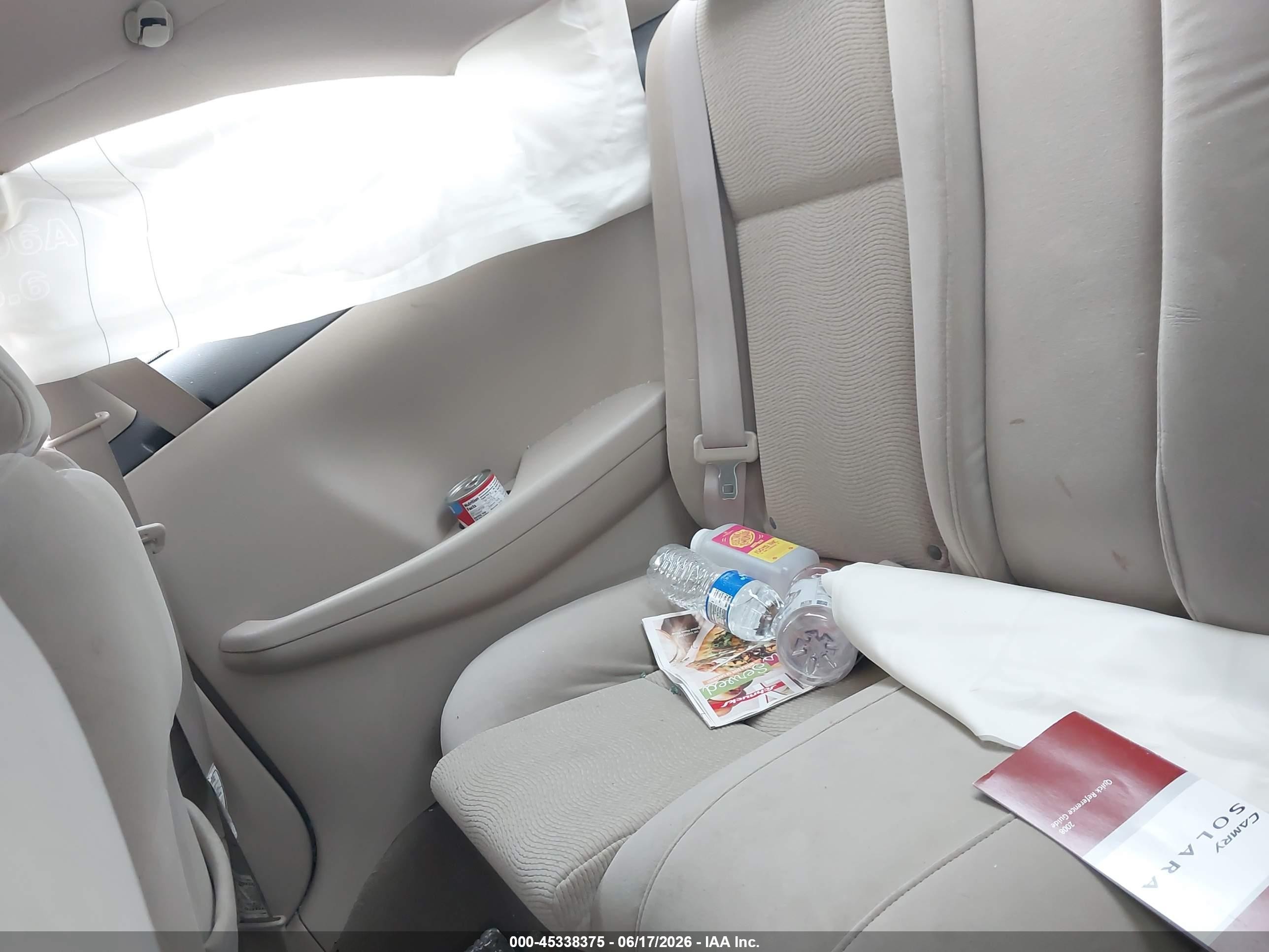 2008 Toyota Camry Solara Se White vin: 4T1CE30P98U763048