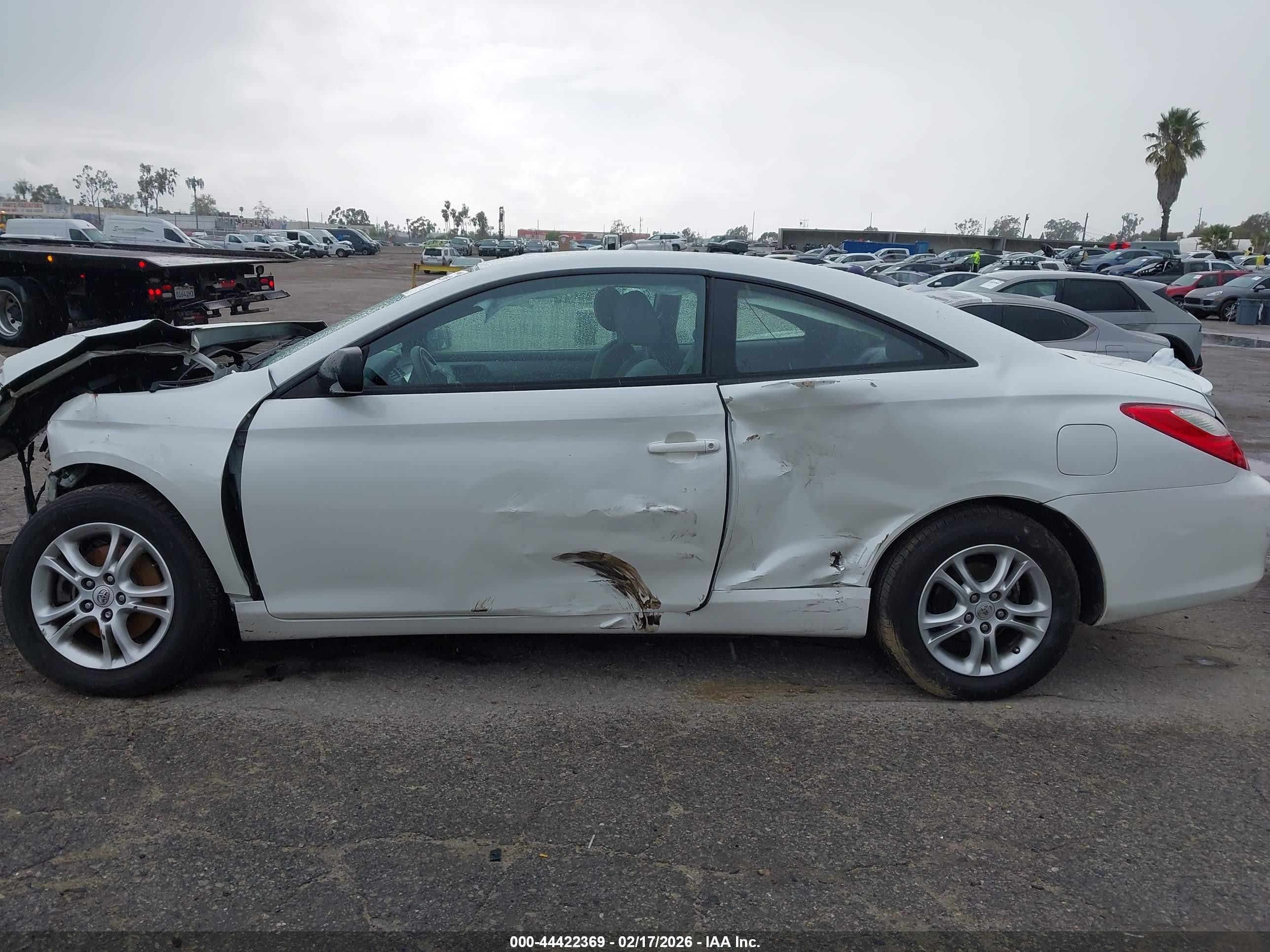 2008 Toyota Camry Solara Se White vin: 4T1CE30P98U763275