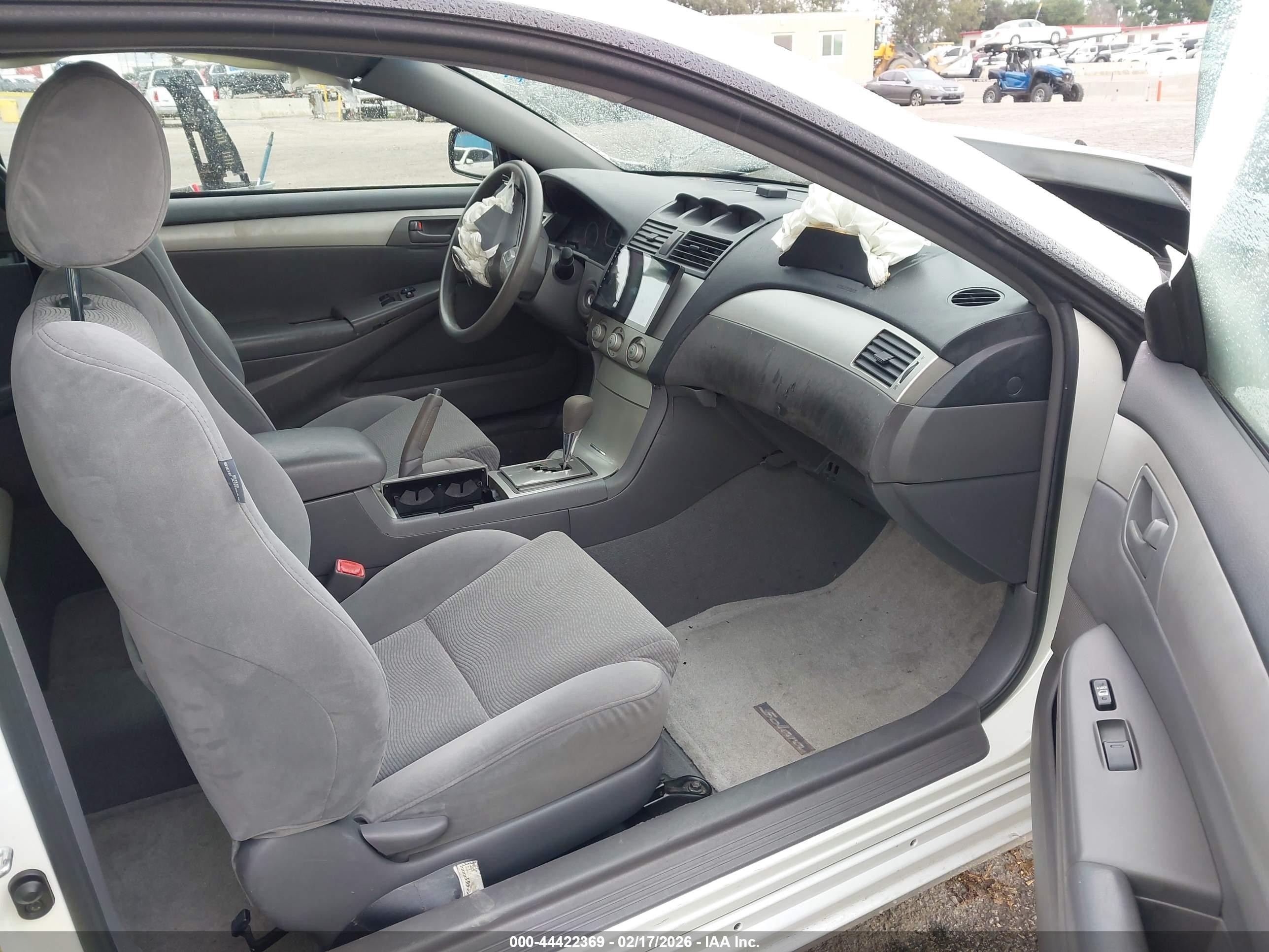 2008 Toyota Camry Solara Se White vin: 4T1CE30P98U763275