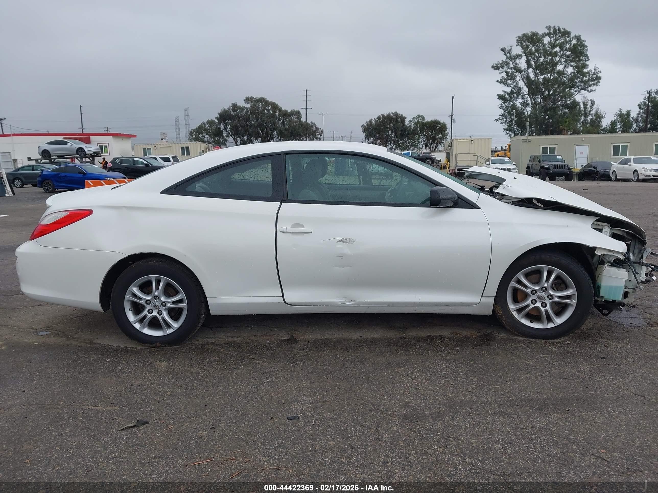 2008 Toyota Camry Solara Se White vin: 4T1CE30P98U763275
