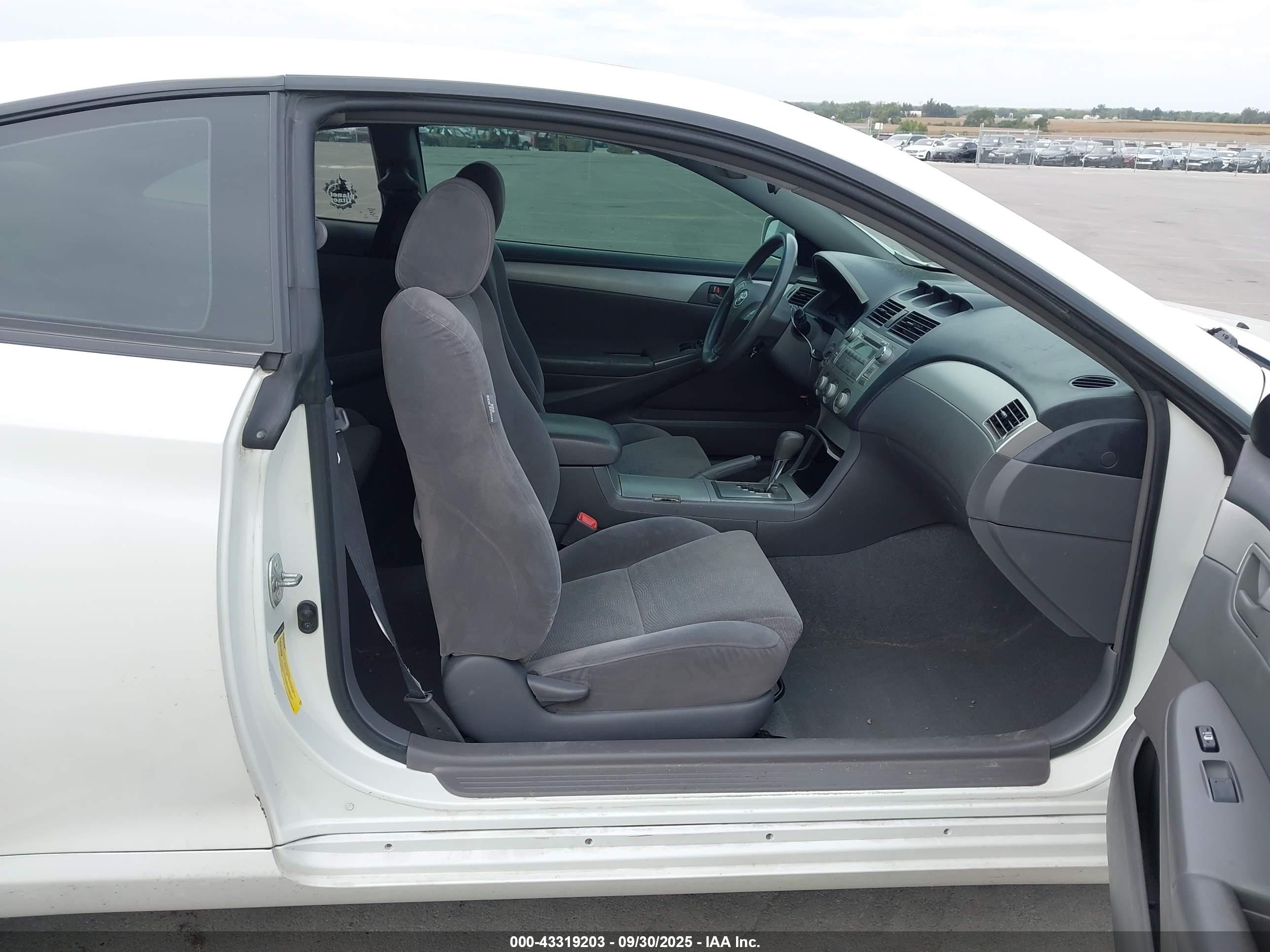 2008 Toyota Camry Solara Se White vin: 4T1CE30P98U764071