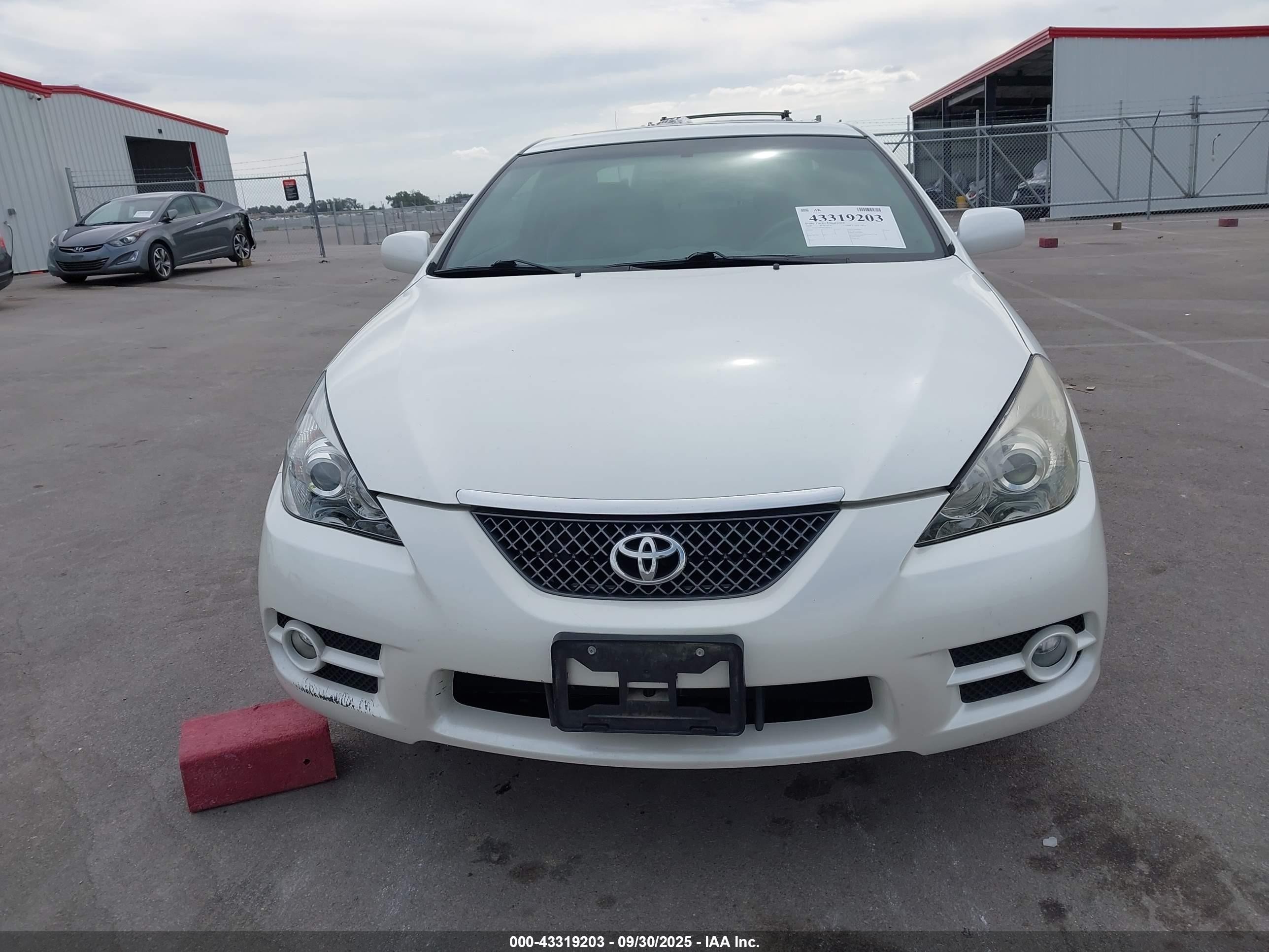 2008 Toyota Camry Solara Se White vin: 4T1CE30P98U764071