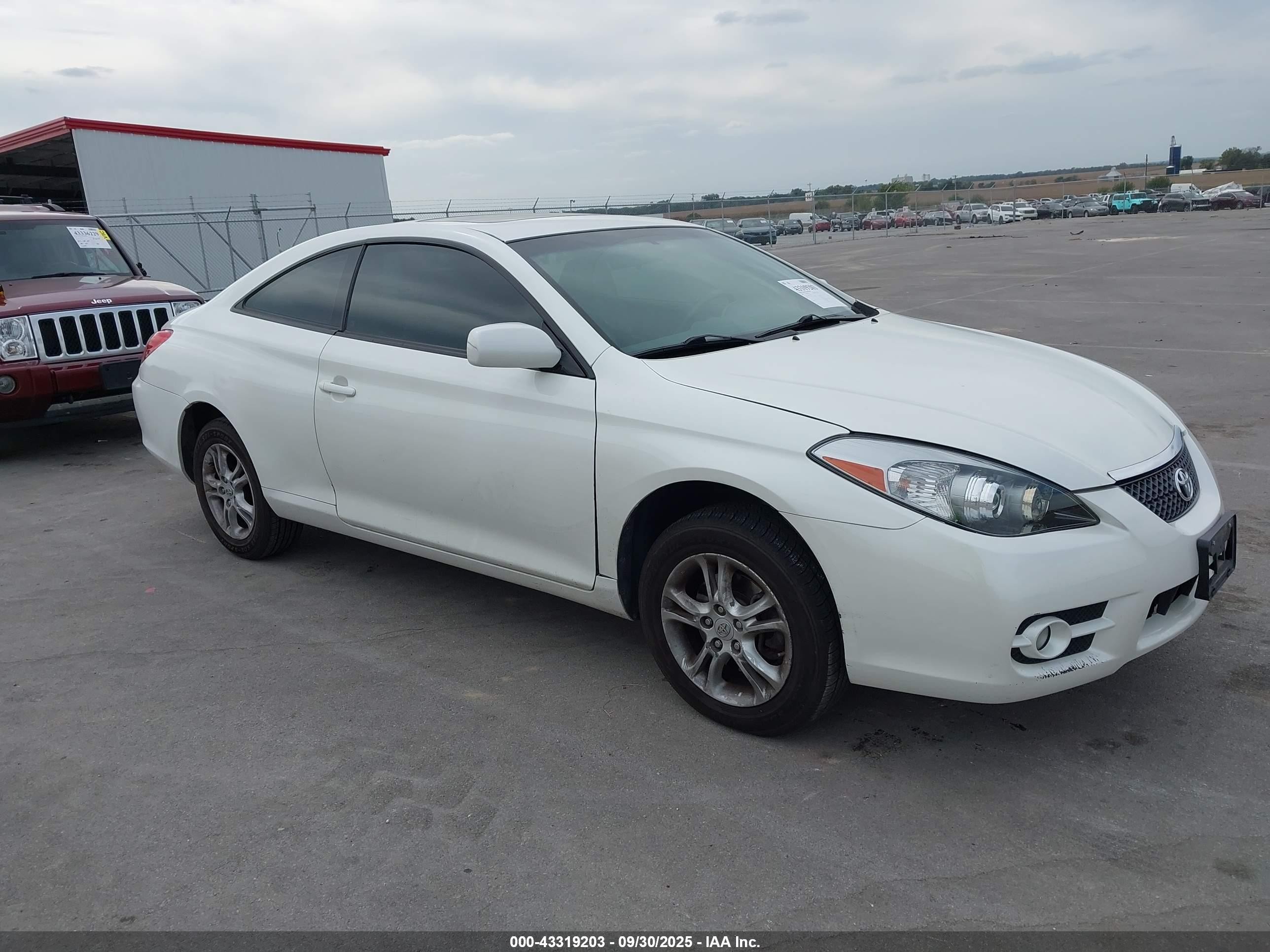 2008 Toyota Camry Solara Se White vin: 4T1CE30P98U764071