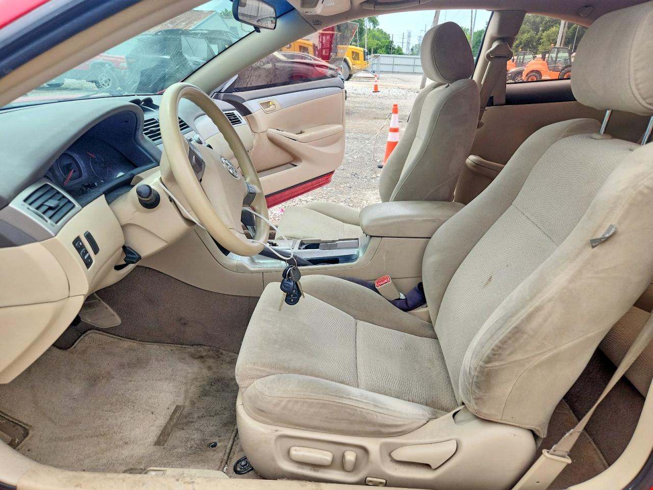 2008 Toyota Camry Solara Se Red vin: 4T1CE30P98U764779
