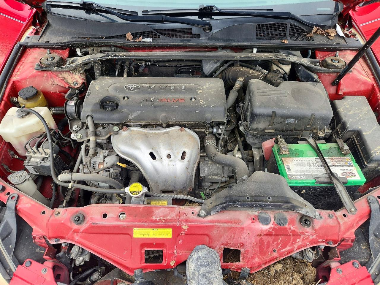 2008 Toyota Camry Solara Se Red vin: 4T1CE30P98U764779