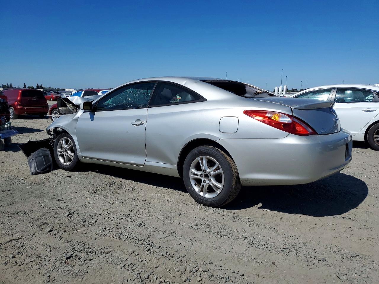 2004 Toyota Camry Solara Sle Silver vin: 4T1CE30PX4U837877