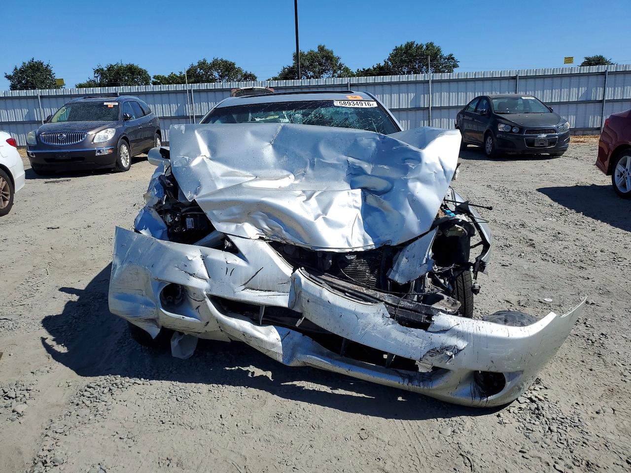 2004 Toyota Camry Solara Sle Silver vin: 4T1CE30PX4U837877