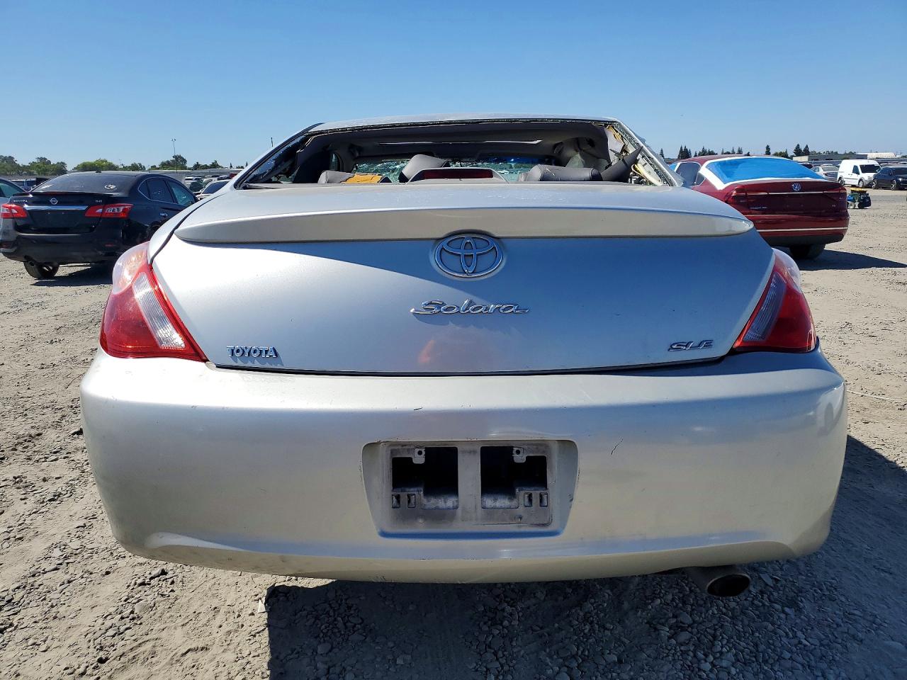 2004 Toyota Camry Solara Sle Silver vin: 4T1CE30PX4U837877