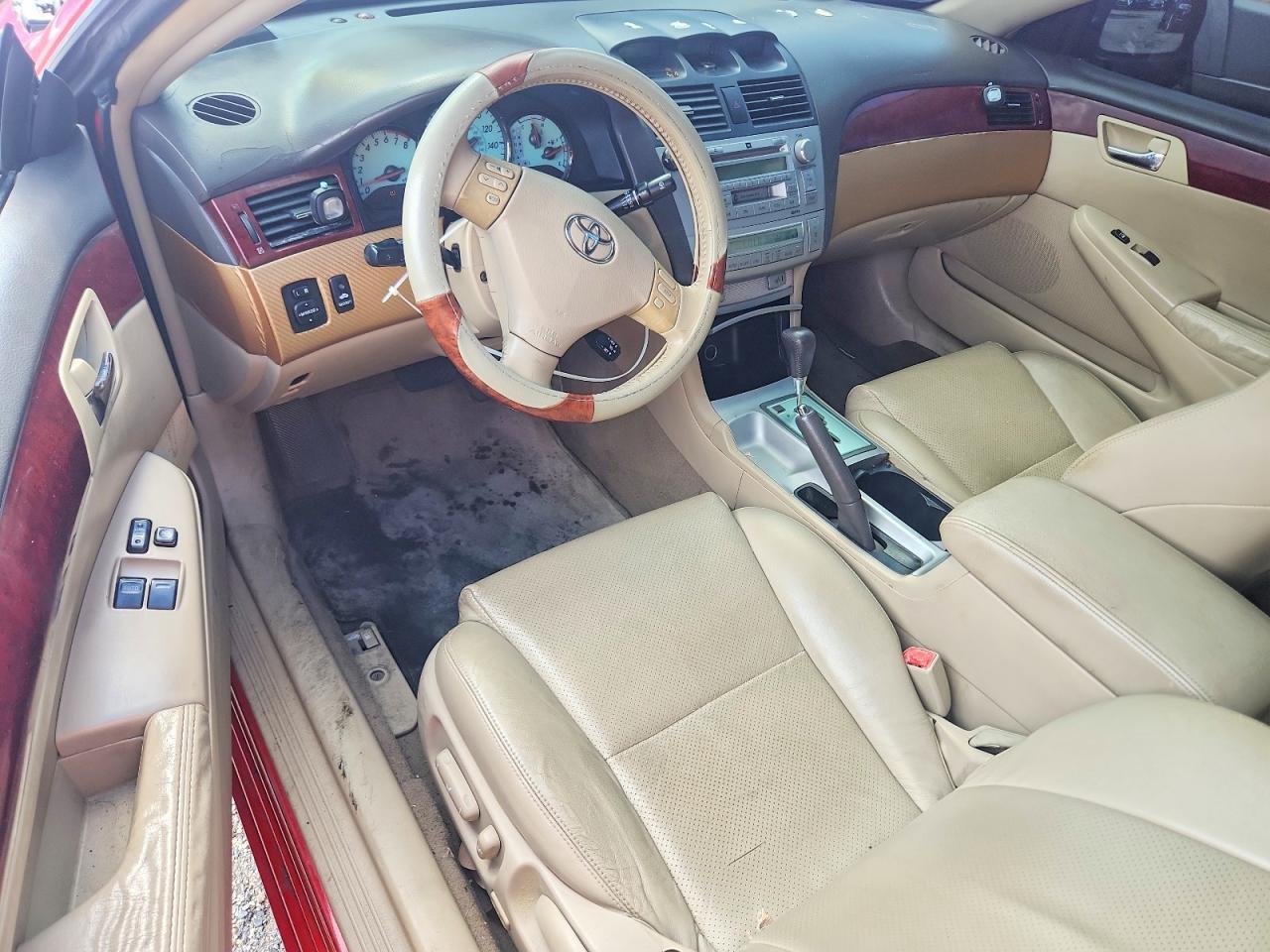 2005 Toyota Camry Solara Sle Красный vin: 4T1CE30PX5U517119