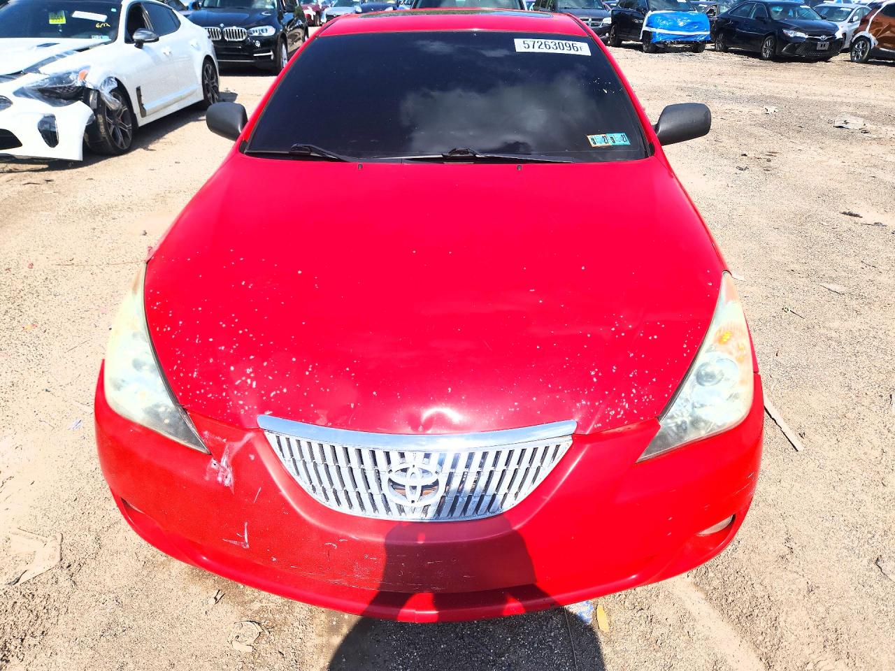 2005 Toyota Camry Solara Sle Красный vin: 4T1CE30PX5U517119