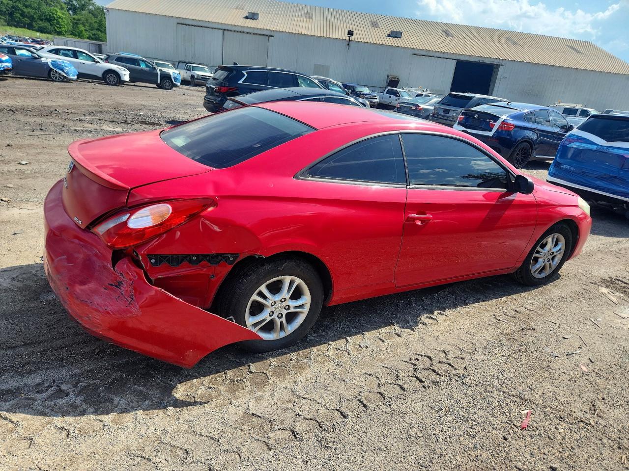 2005 Toyota Camry Solara Sle Красный vin: 4T1CE30PX5U517119
