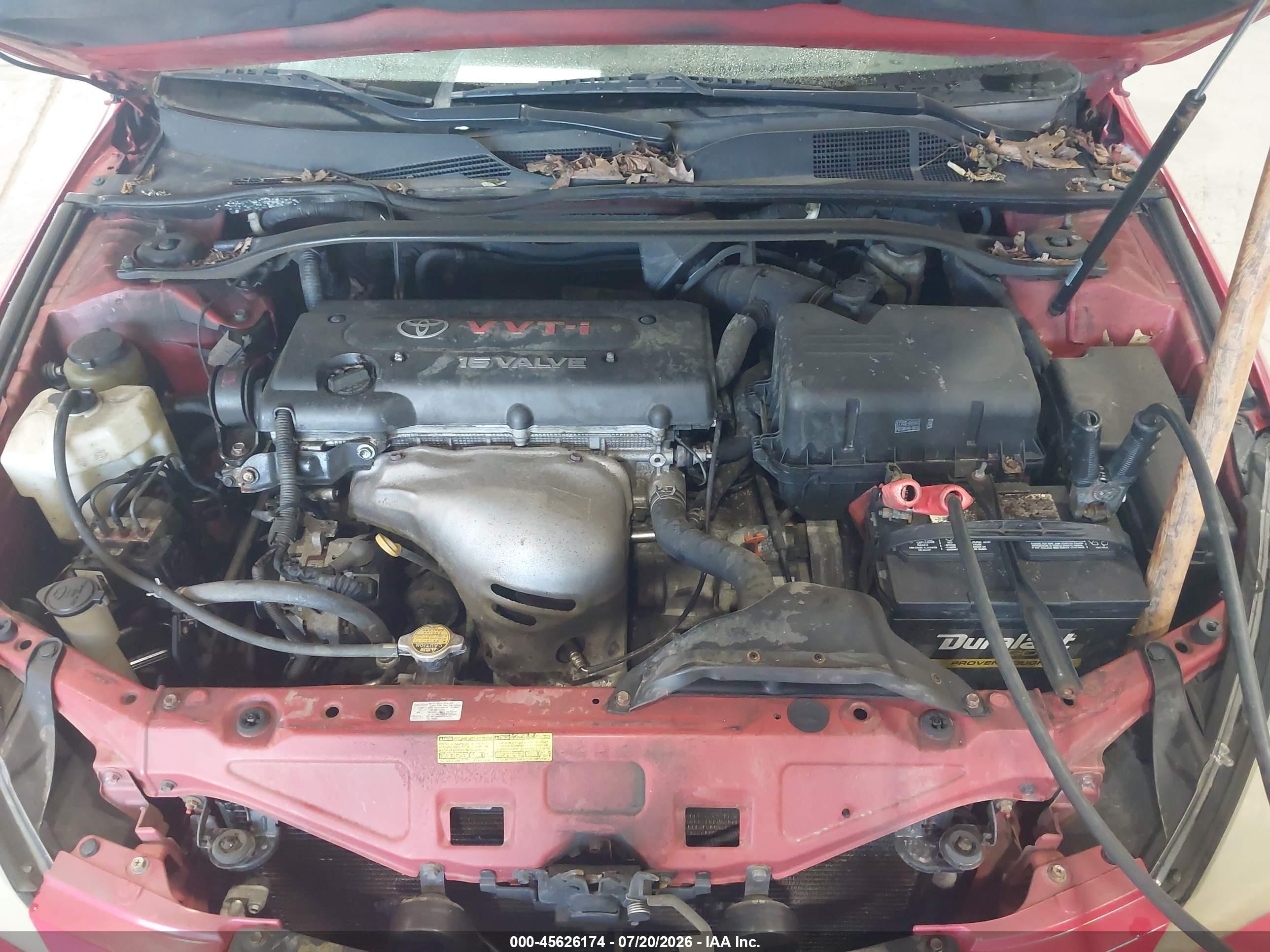 2006 Toyota Camry Solara Sle Red vin: 4T1CE30PX6U673873