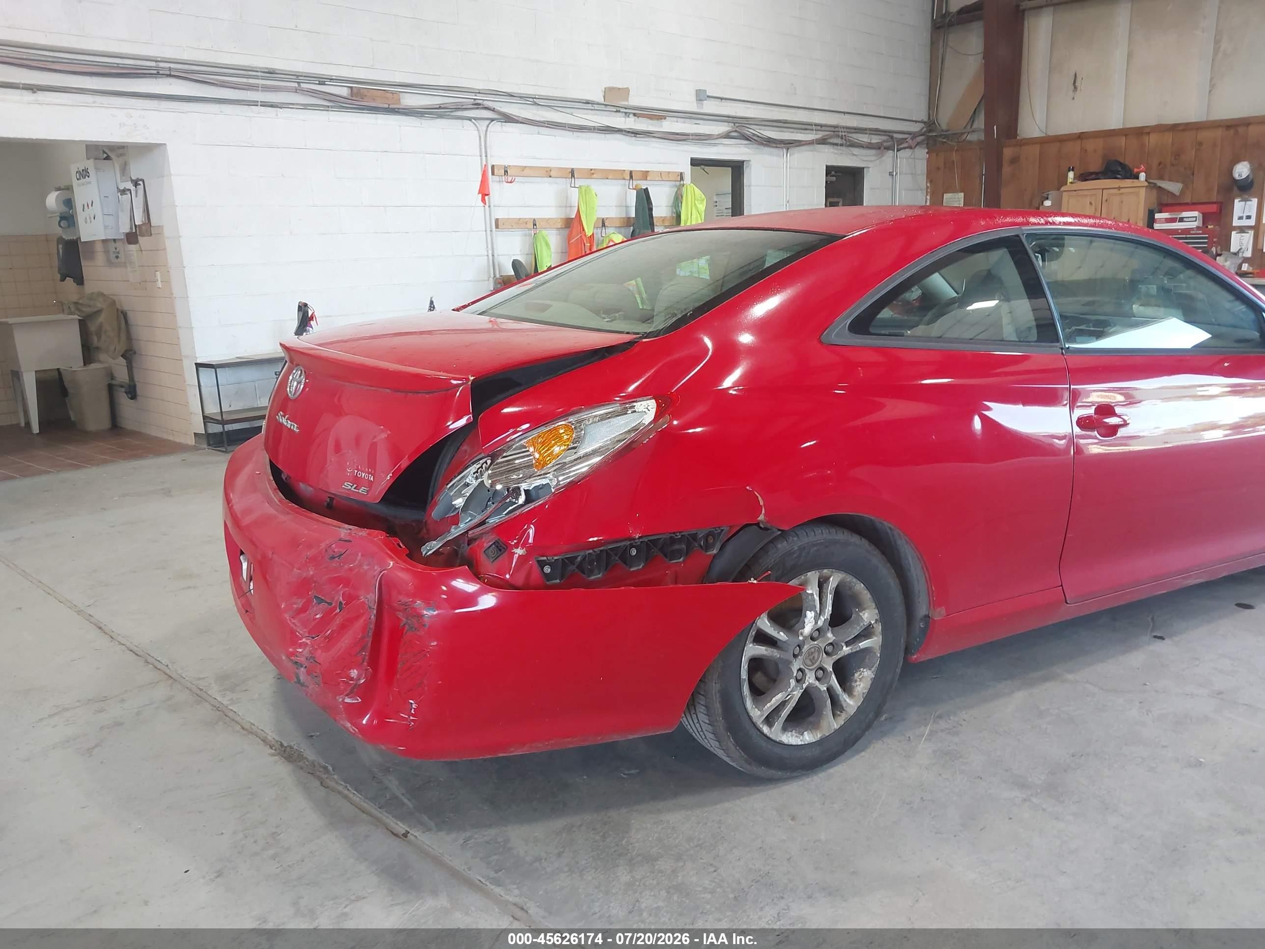 2006 Toyota Camry Solara Sle Red vin: 4T1CE30PX6U673873