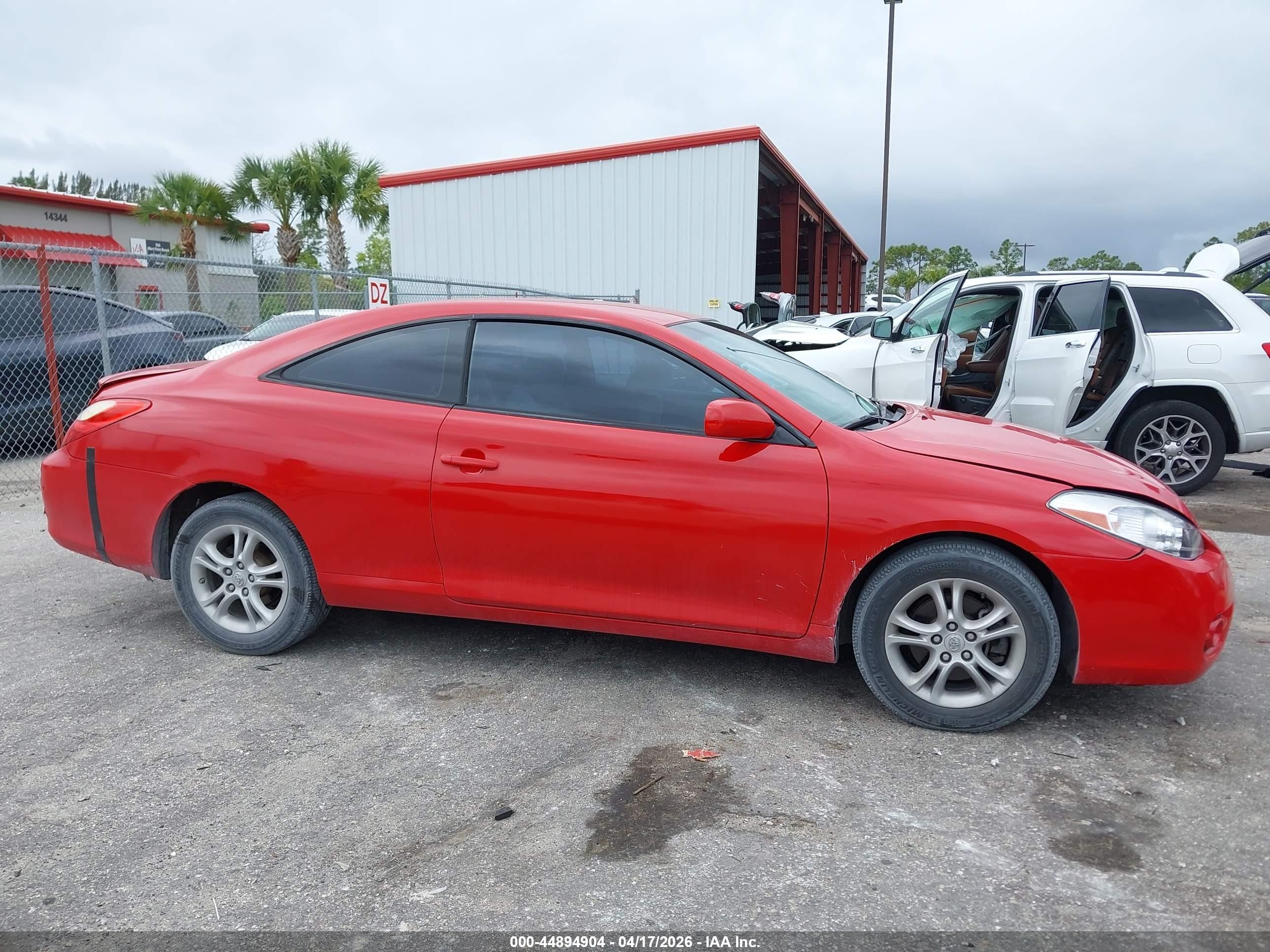 2007 Toyota Camry Solara Se Red vin: 4T1CE30PX7U754731