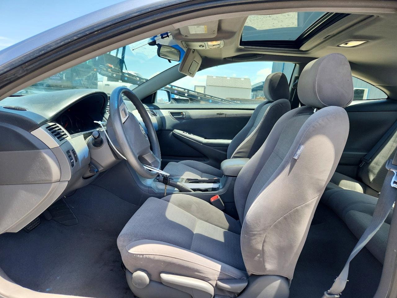 2007 Toyota Camry Solara Se Blue vin: 4T1CE30PX7U756754