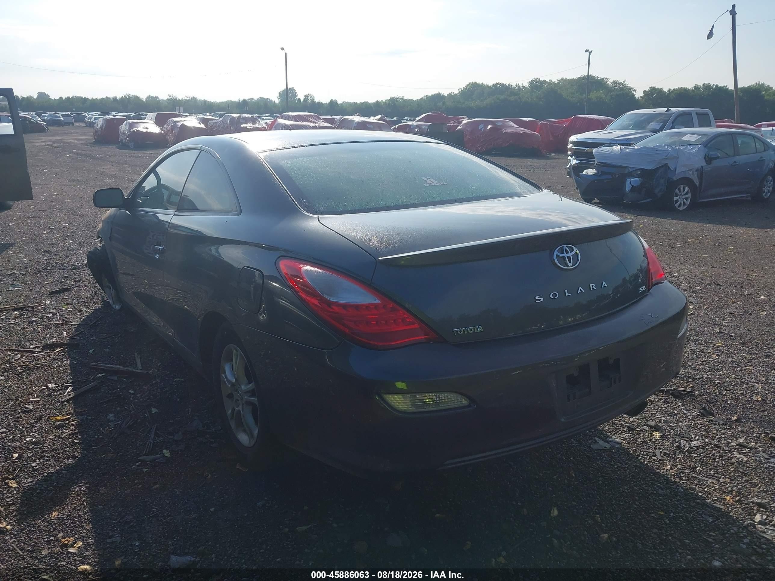 2007 Toyota Camry Solara Se Green vin: 4T1CE30PX7U758679