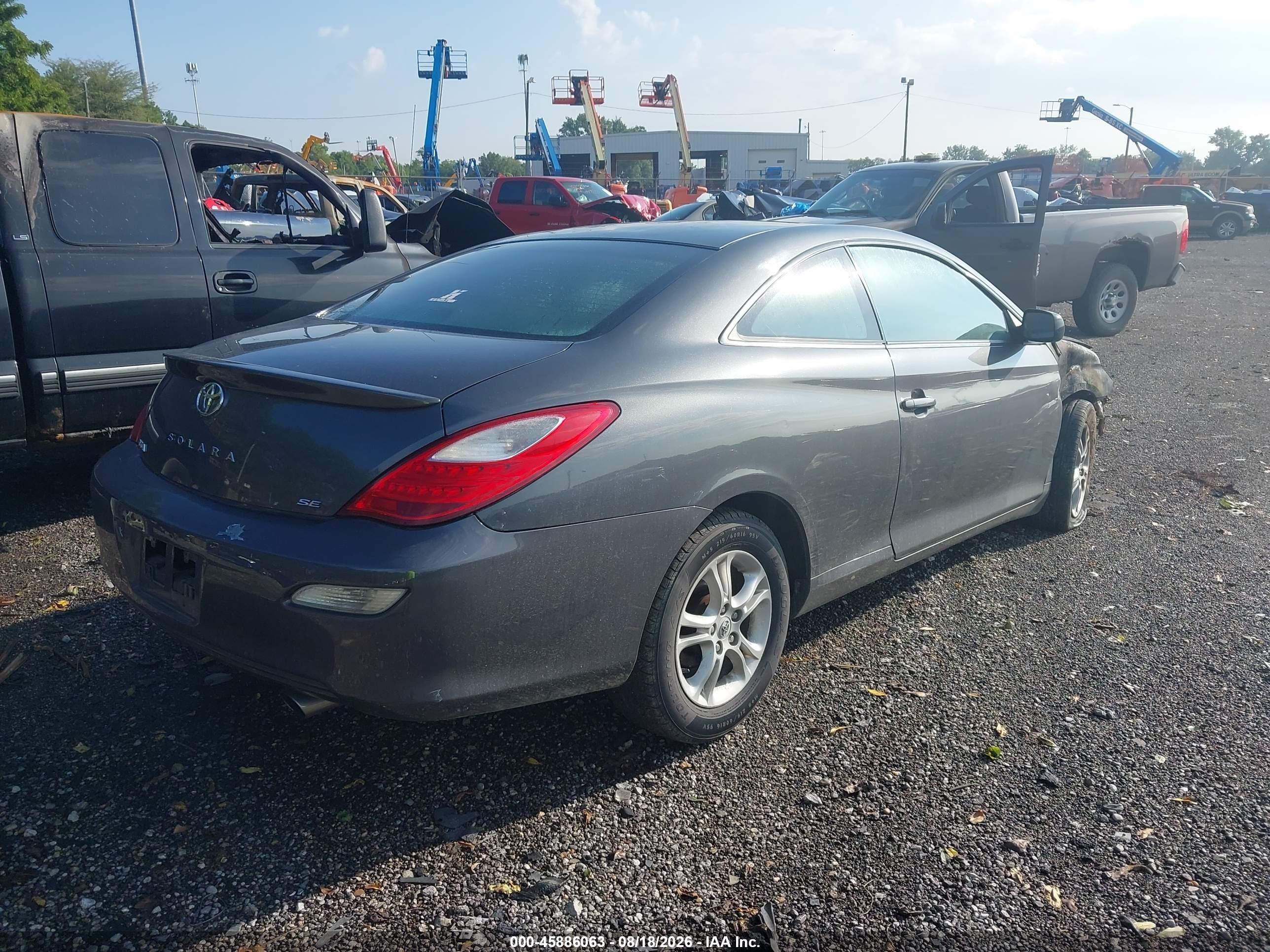 2007 Toyota Camry Solara Se Green vin: 4T1CE30PX7U758679