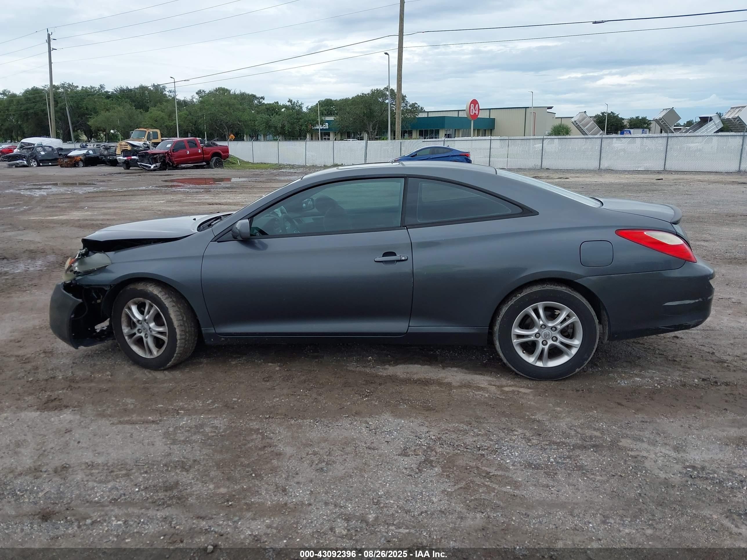 2008 Toyota Camry Solara Se Gray vin: 4T1CE30PX8U762720