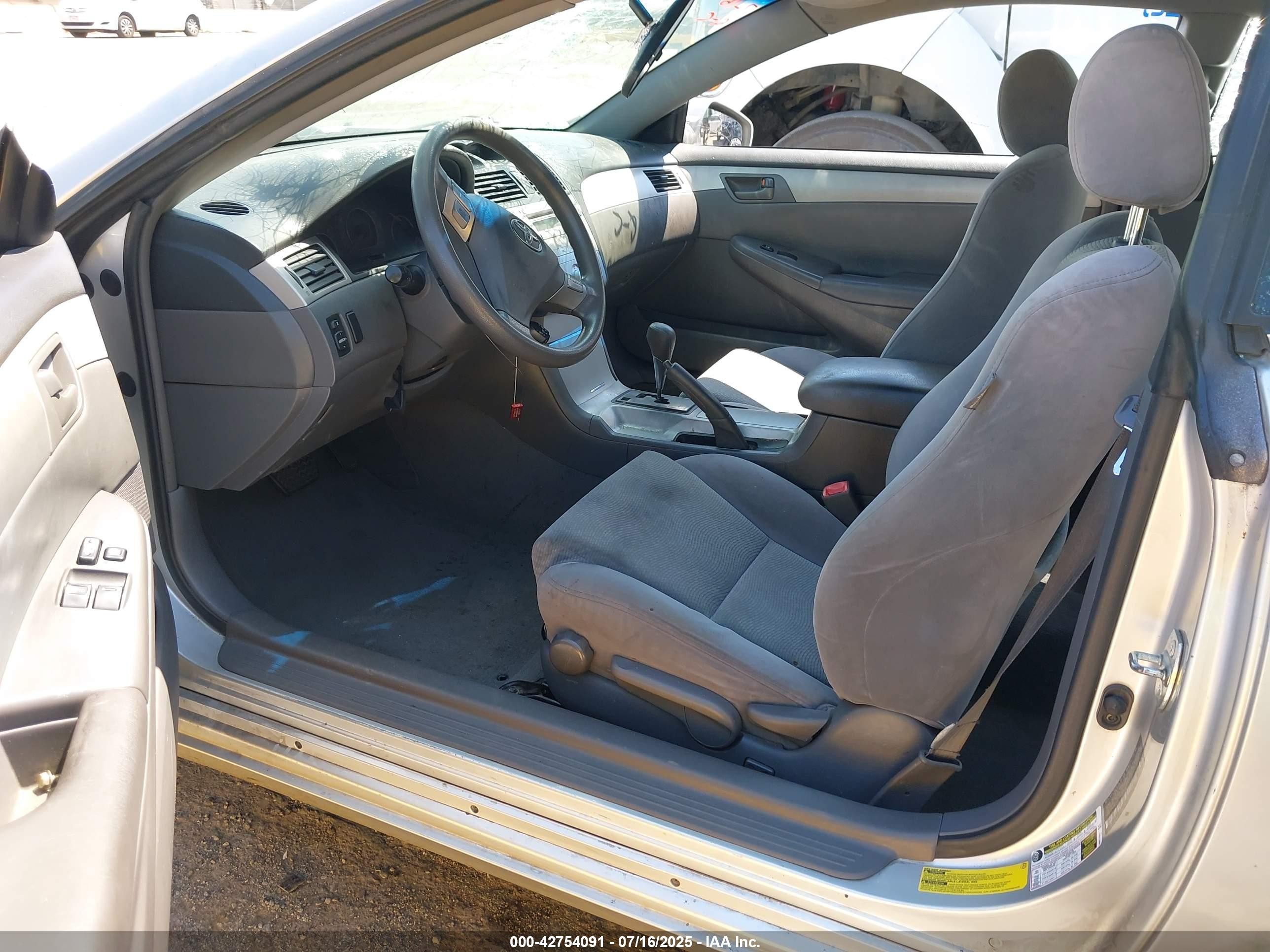 2008 Toyota Camry Solara Se Silver vin: 4T1CE30PX8U763642