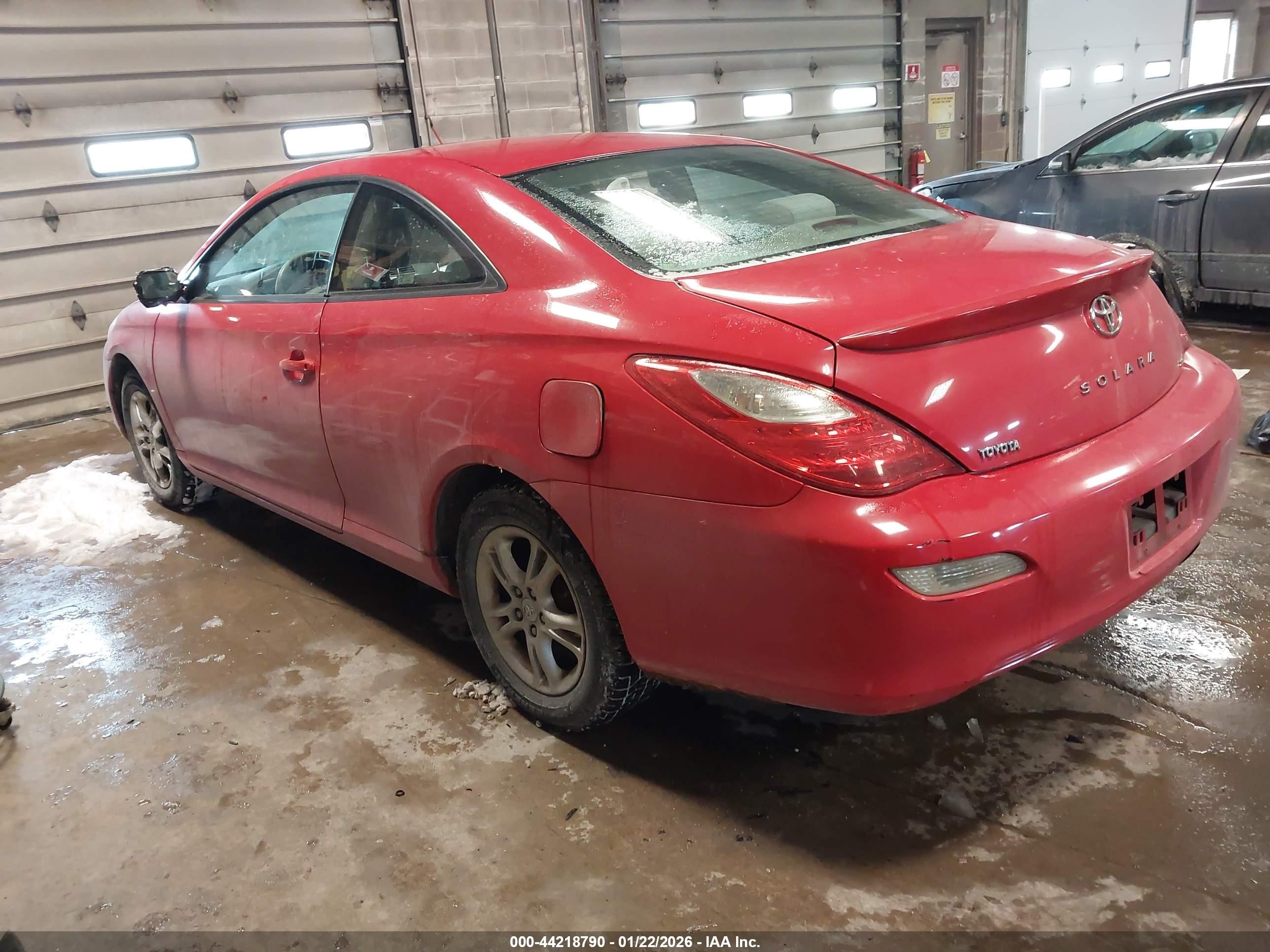 2008 Toyota Camry Solara Se Red vin: 4T1CE30PX8U765214
