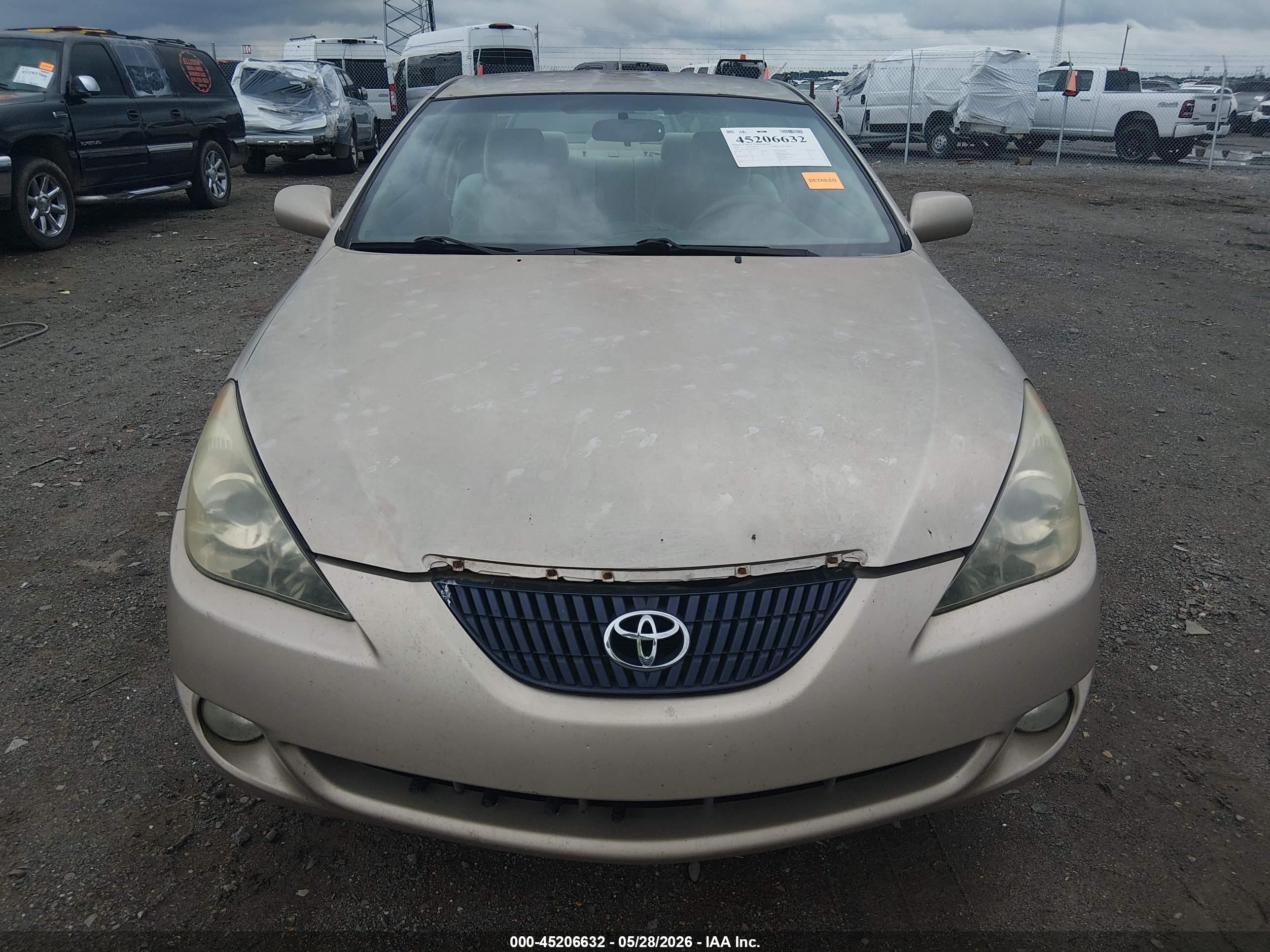 2004 Toyota Camry Solara Se Gold vin: 4T1CE38P04U887210