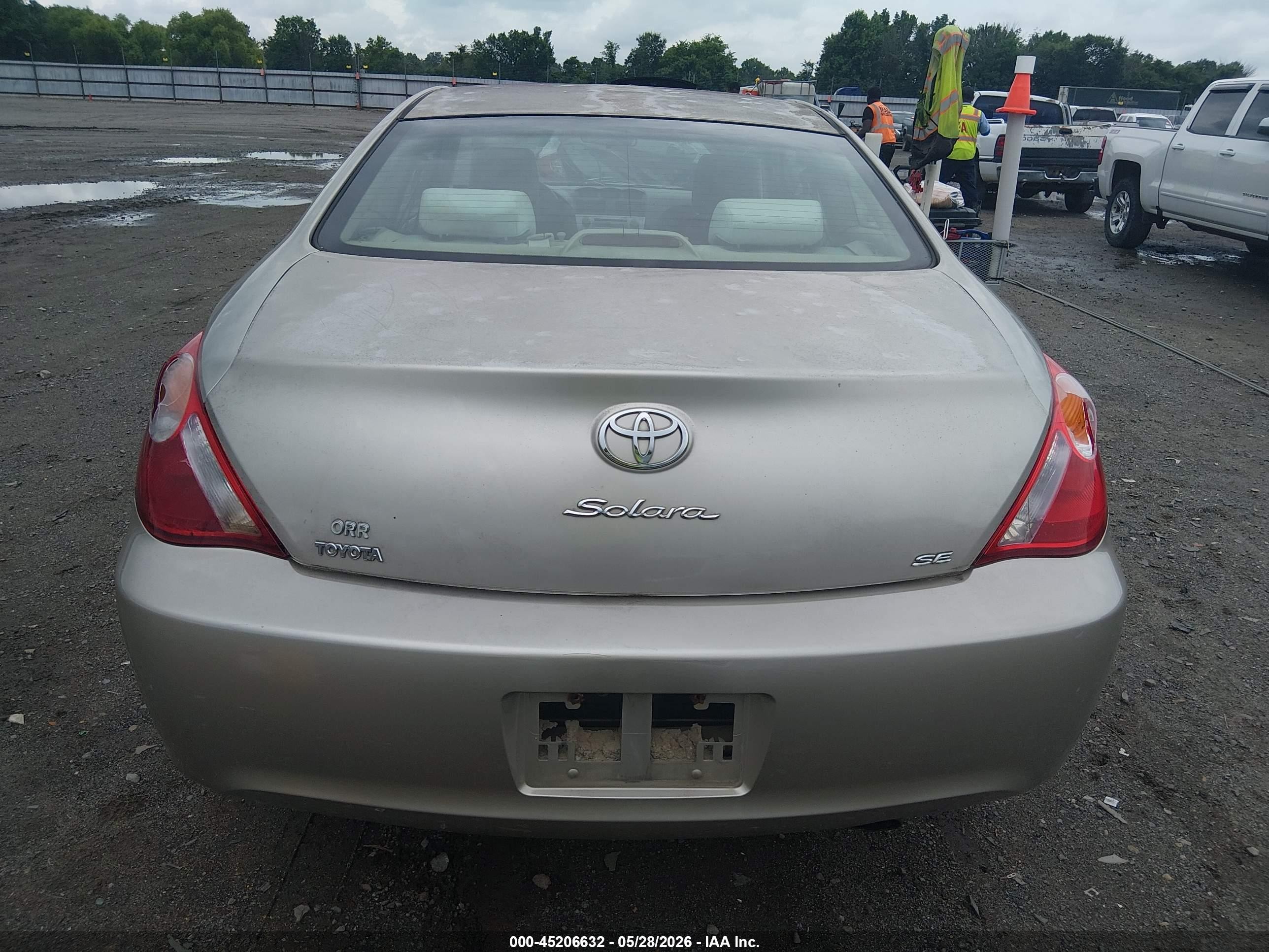2004 Toyota Camry Solara Se Gold vin: 4T1CE38P04U887210