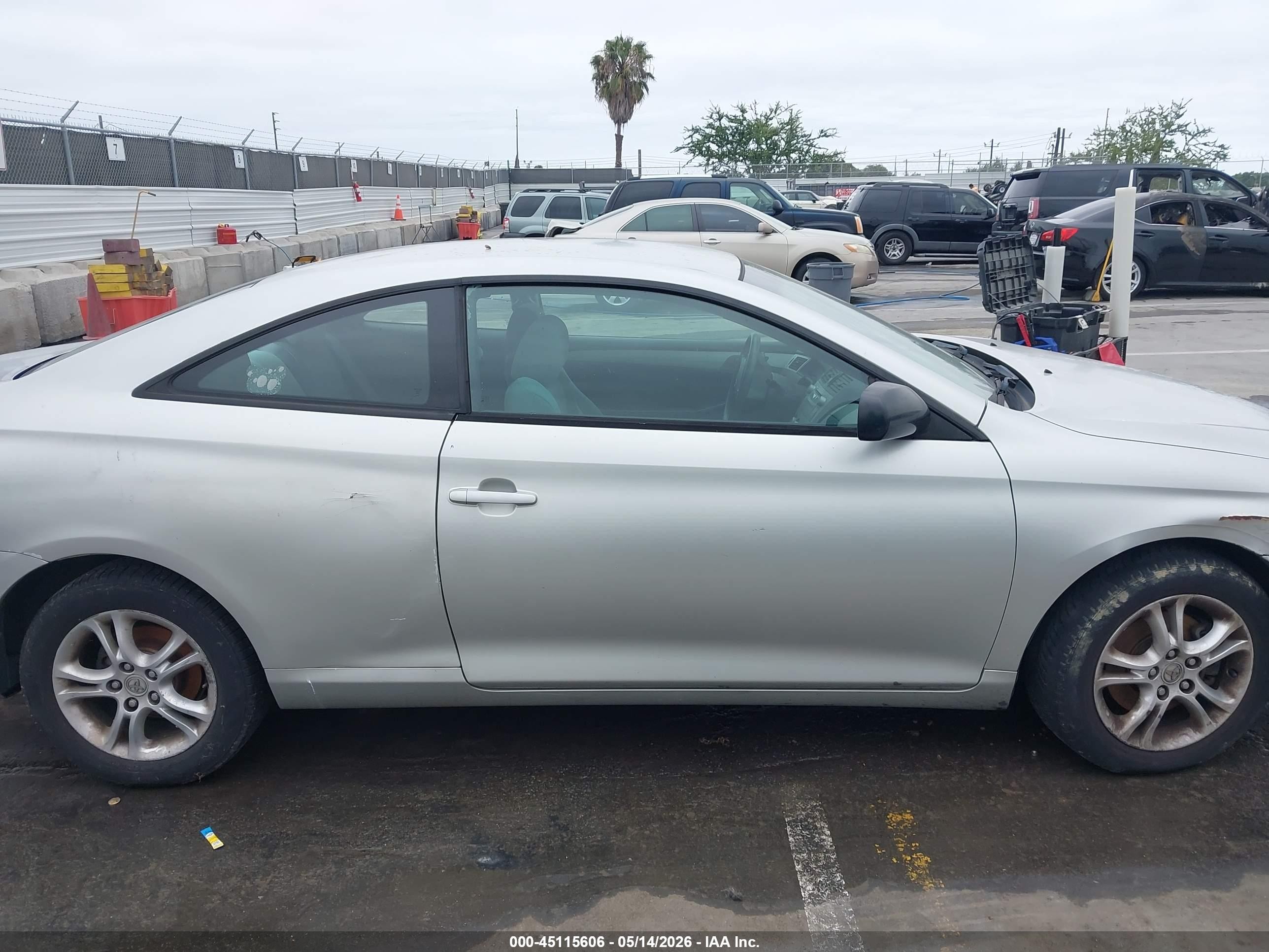 2005 Toyota Camry Solara Se Silver vin: 4T1CE38P05U995697