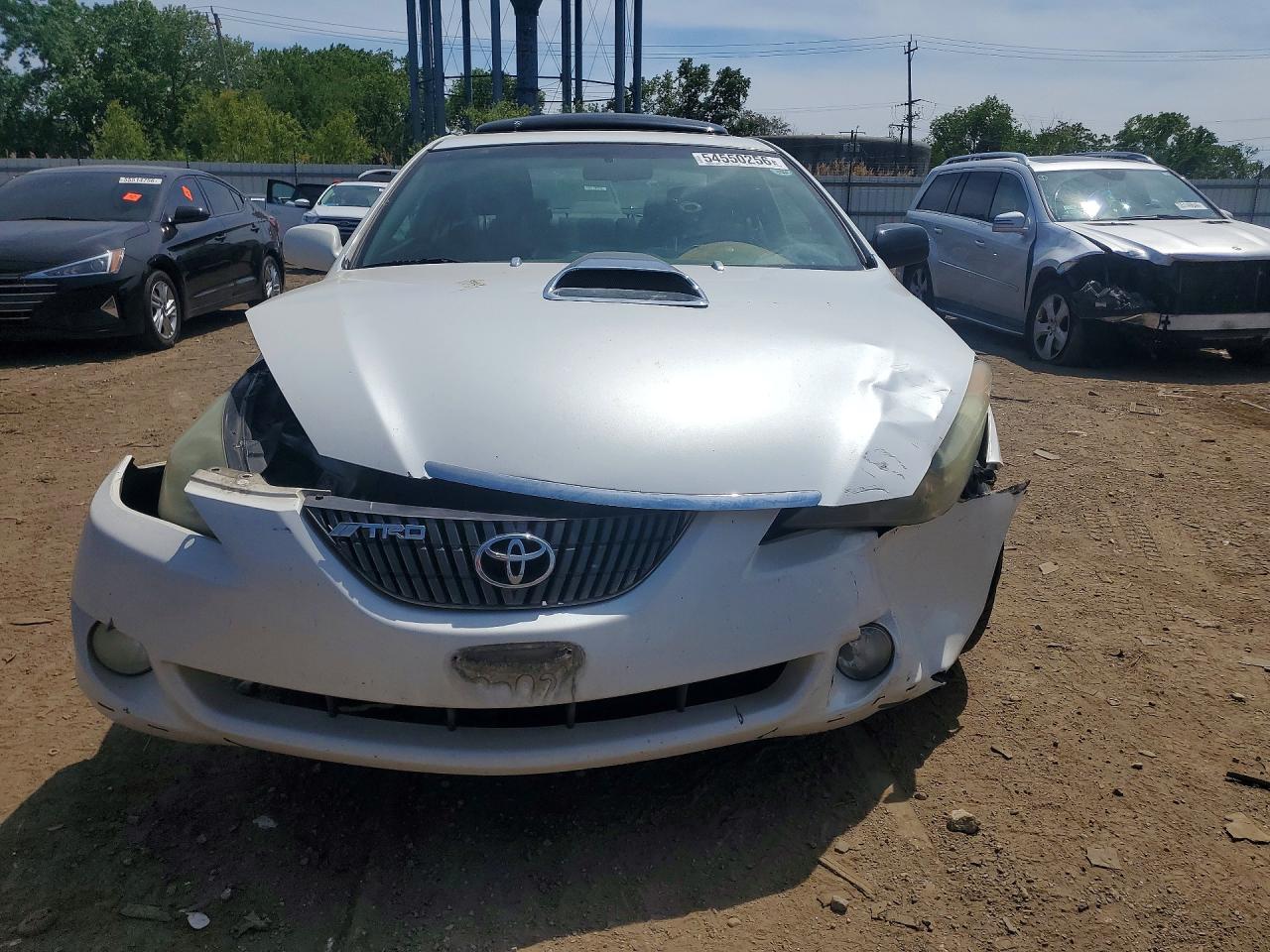 2006 Toyota Camry Solara Se Sport White vin: 4T1CE38P06U617929