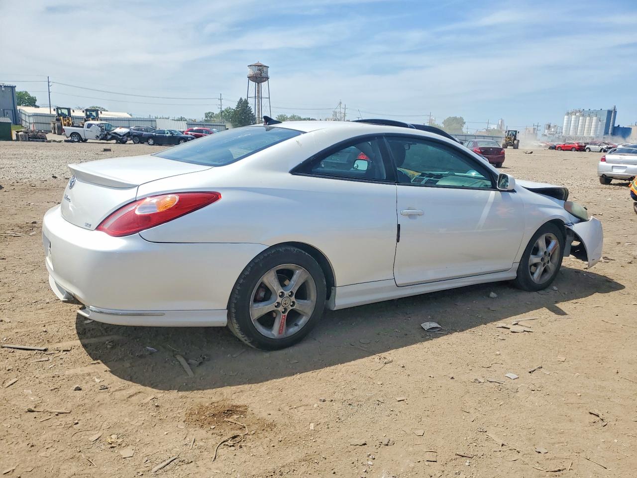2006 Toyota Camry Solara Se Sport White vin: 4T1CE38P06U617929