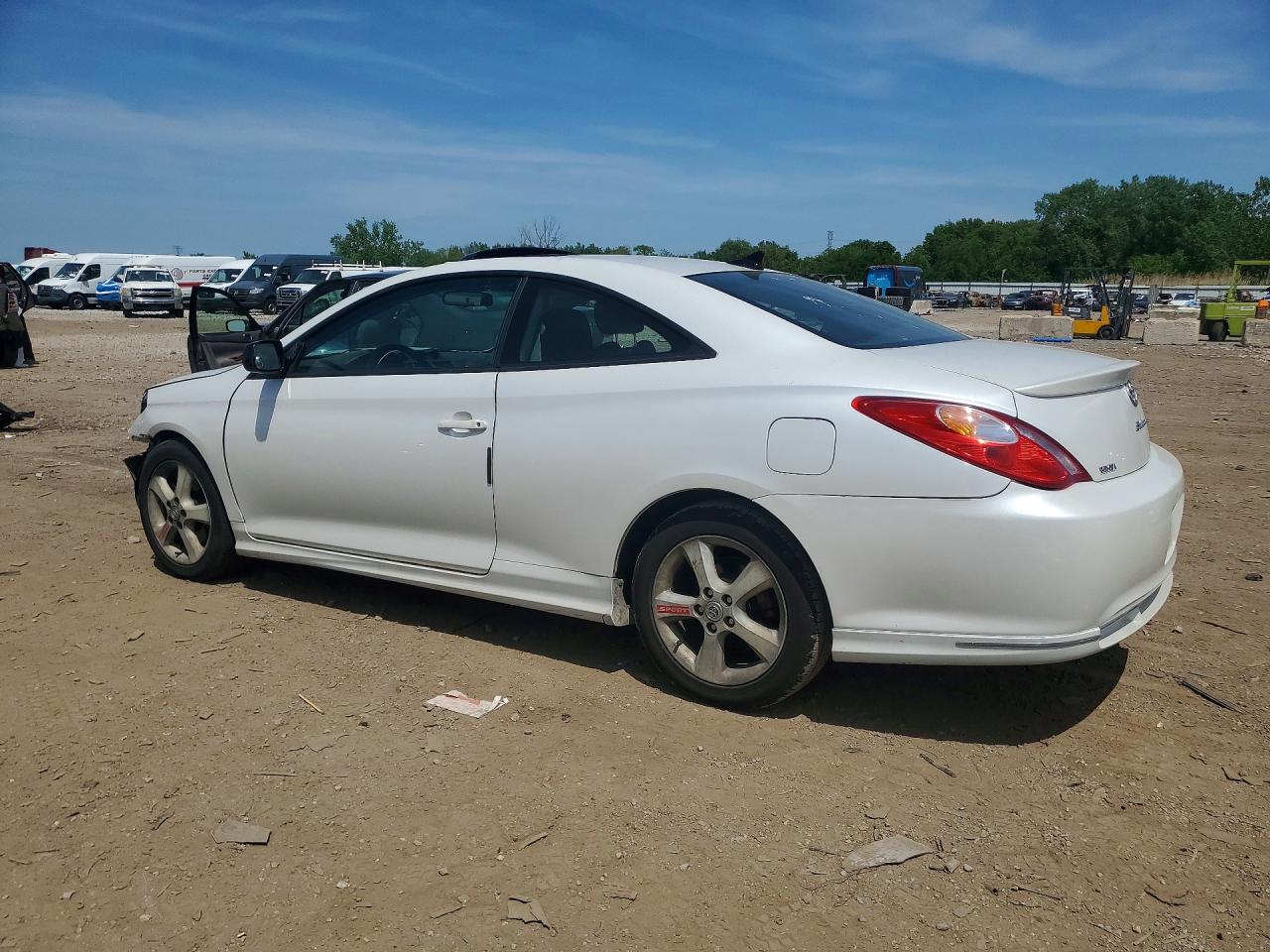 2006 Toyota Camry Solara Se Sport White vin: 4T1CE38P06U617929