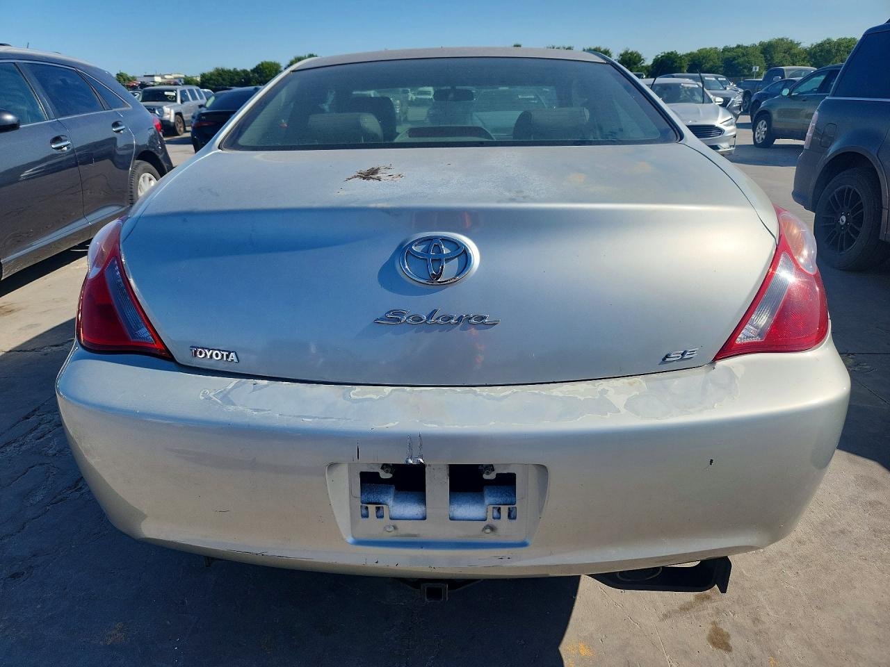 2006 Toyota Camry Solara Se Silver vin: 4T1CE38P06U638649