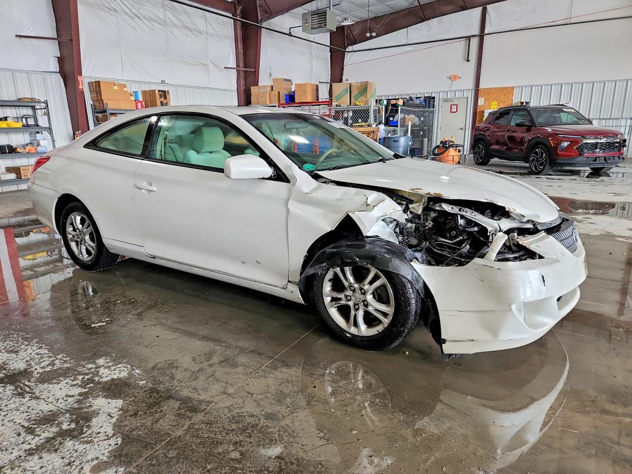 2006 Toyota Camry Solara Se Белый vin: 4T1CE38P06U662675