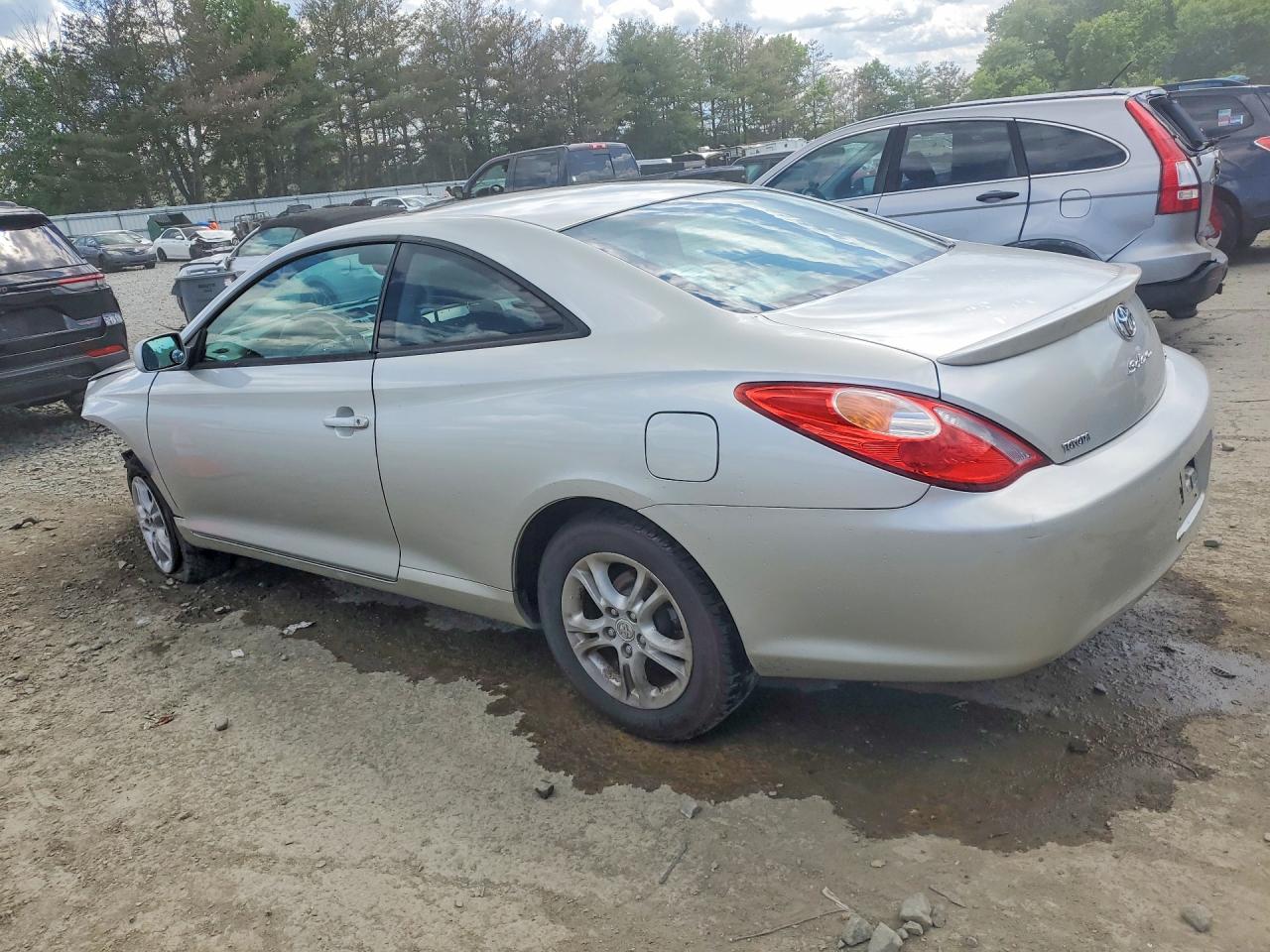 2004 Toyota Camry Solara Se Silver vin: 4T1CE38P14U802598
