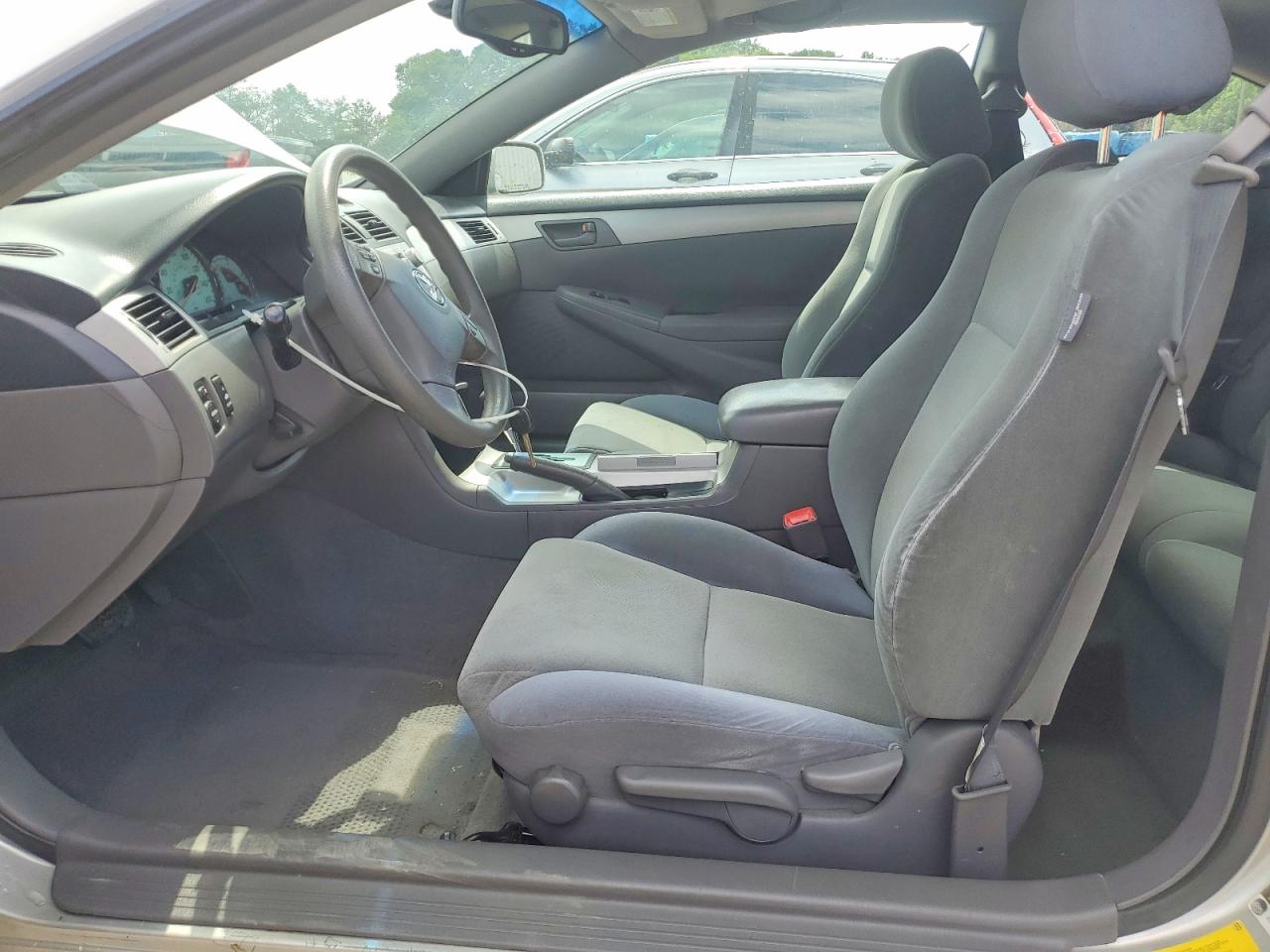 2004 Toyota Camry Solara Se Silver vin: 4T1CE38P14U802598