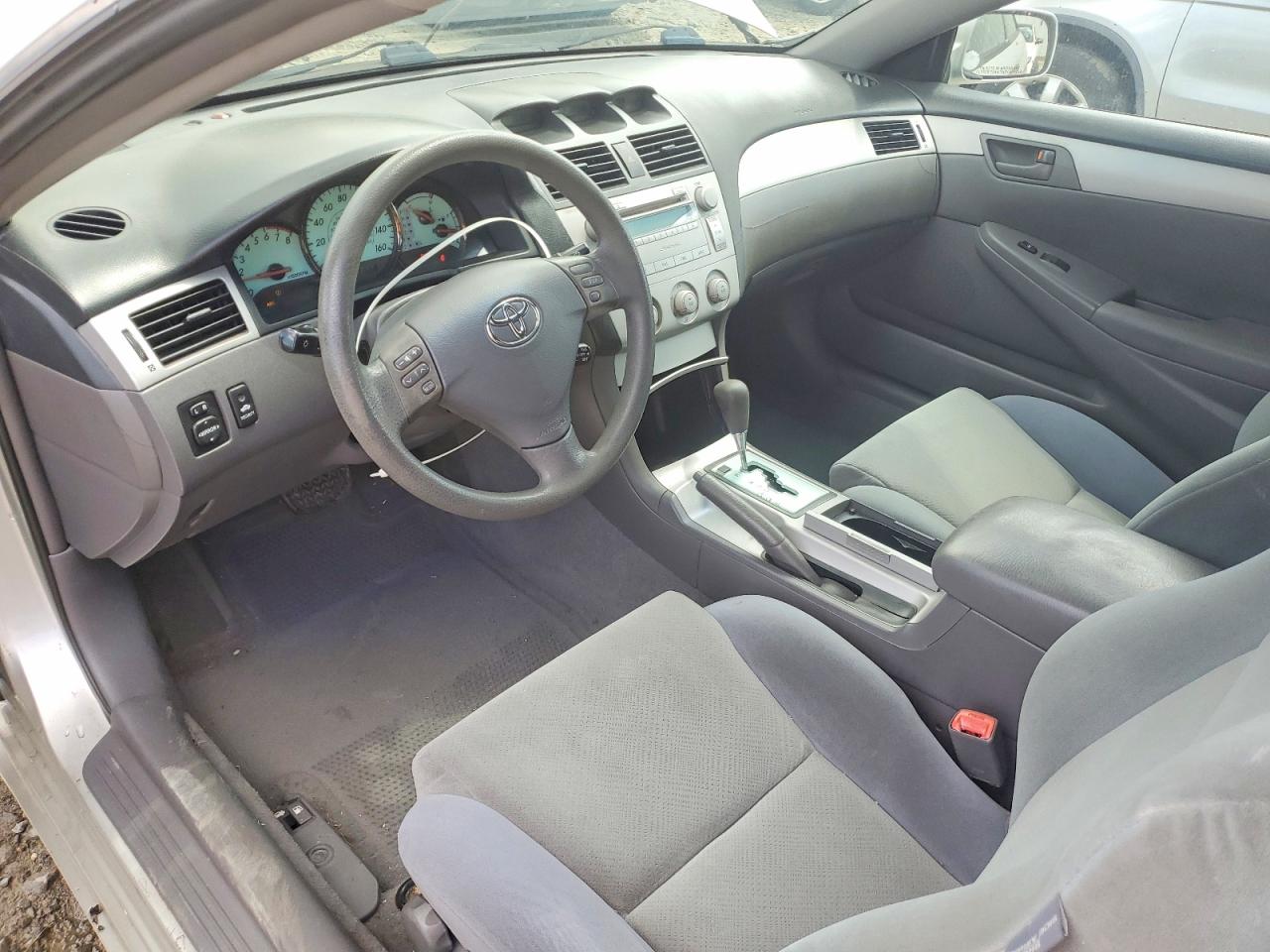 2004 Toyota Camry Solara Se Silver vin: 4T1CE38P14U802598