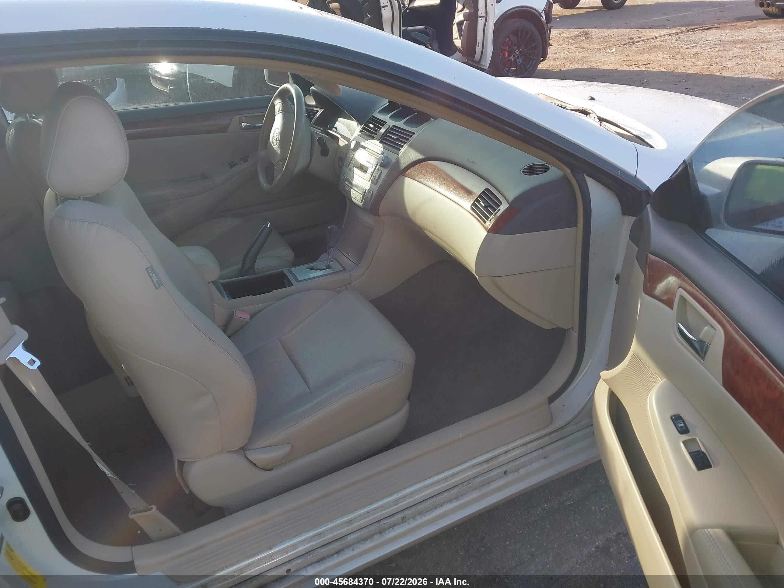 2006 Toyota Camry Solara Sle Белый vin: 4T1CE38P16U629281