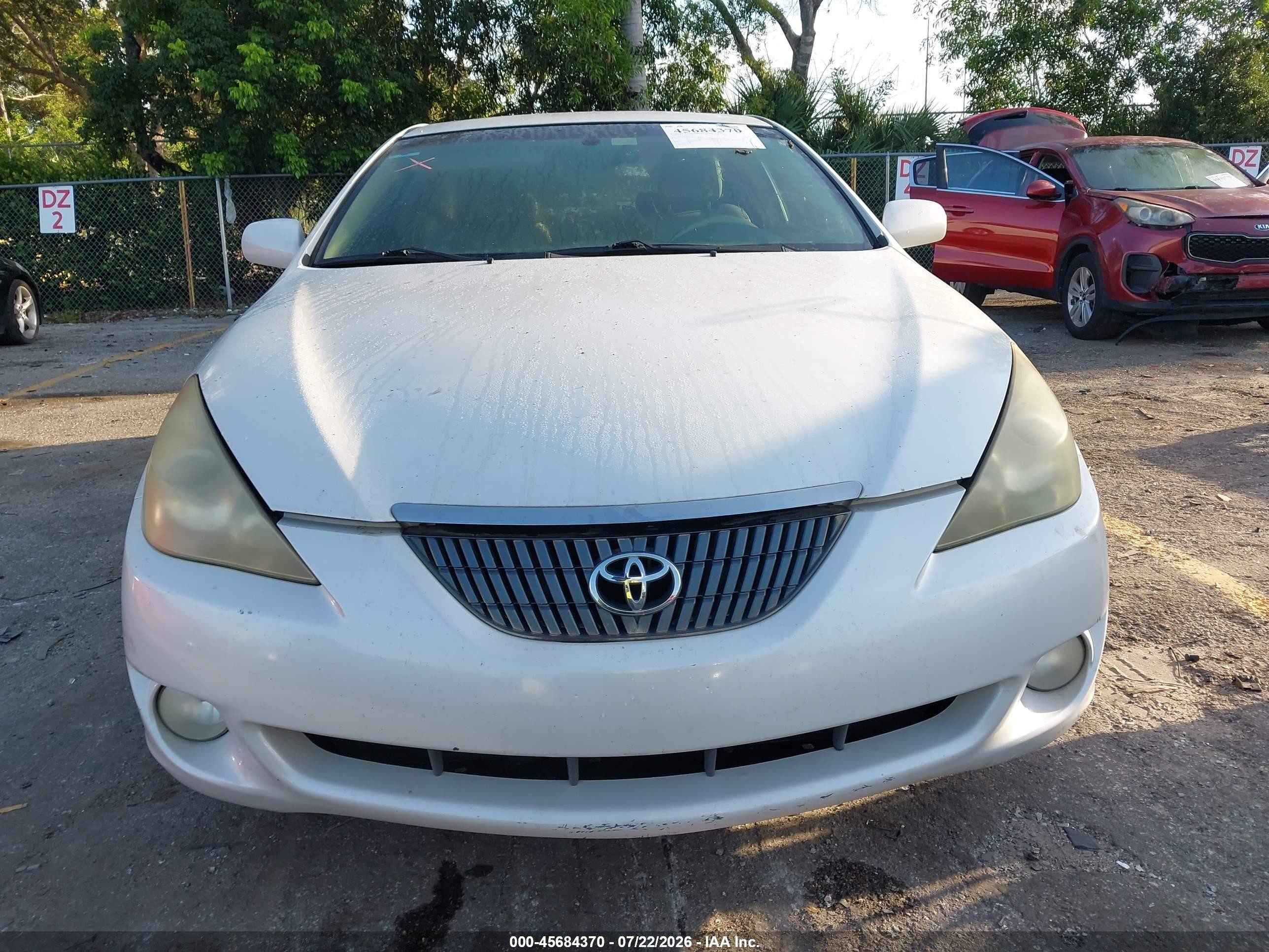 2006 Toyota Camry Solara Sle Белый vin: 4T1CE38P16U629281