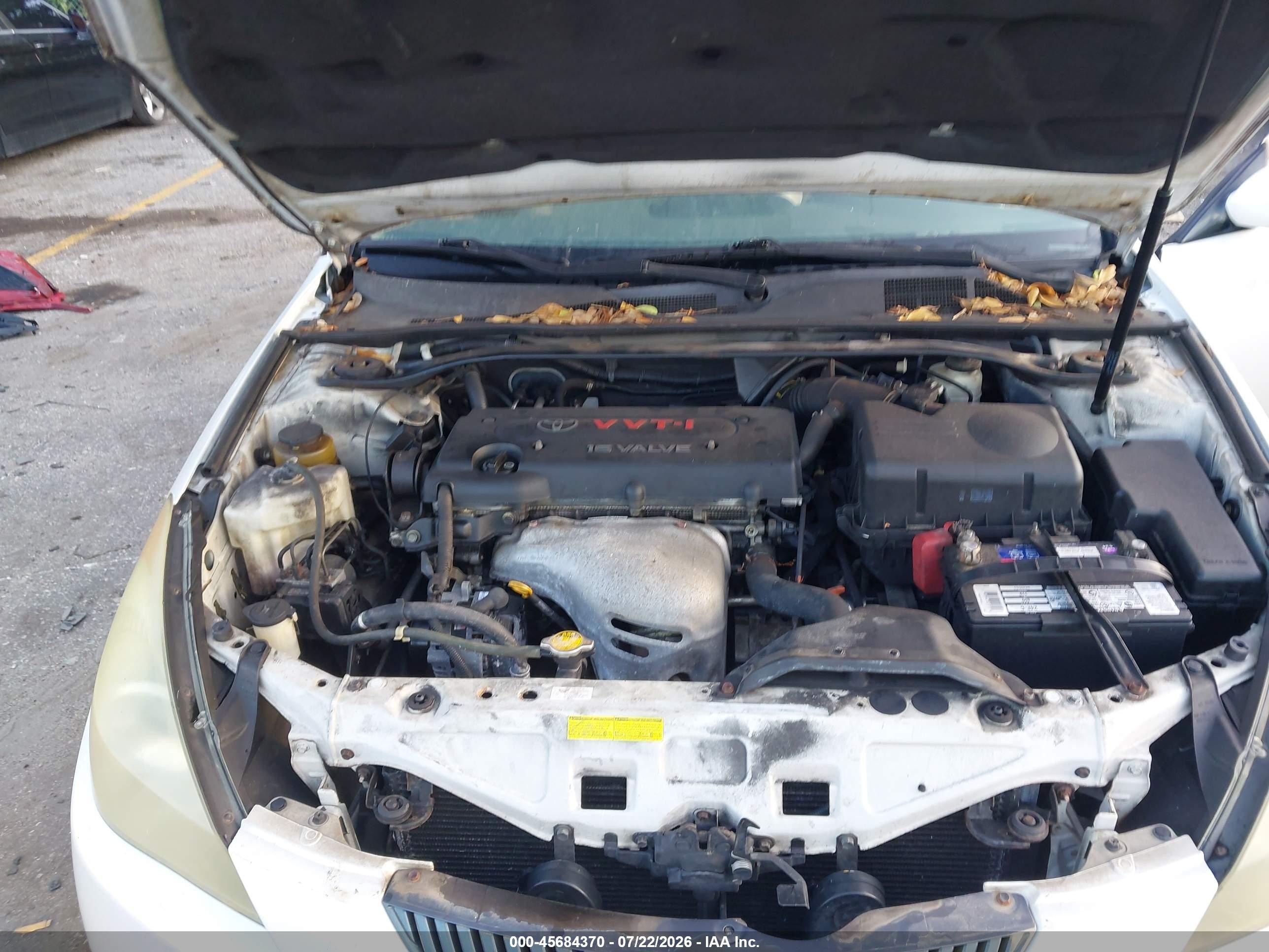 2006 Toyota Camry Solara Sle Белый vin: 4T1CE38P16U629281