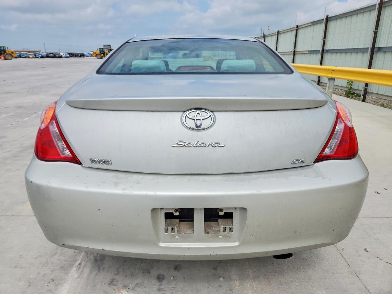 2006 Toyota Camry Solara Se Silver vin: 4T1CE38P16U721295