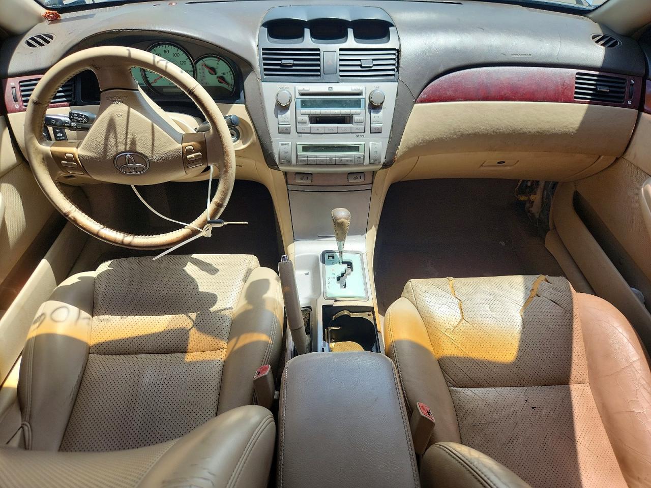 2004 Toyota Camry Solara Sle Blue vin: 4T1CE38P24U795046