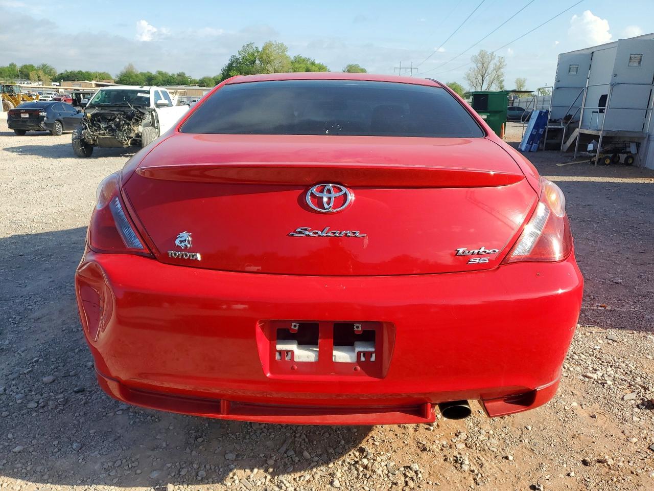 2004 Toyota Camry Solara Se Sport Red vin: 4T1CE38P24U835187