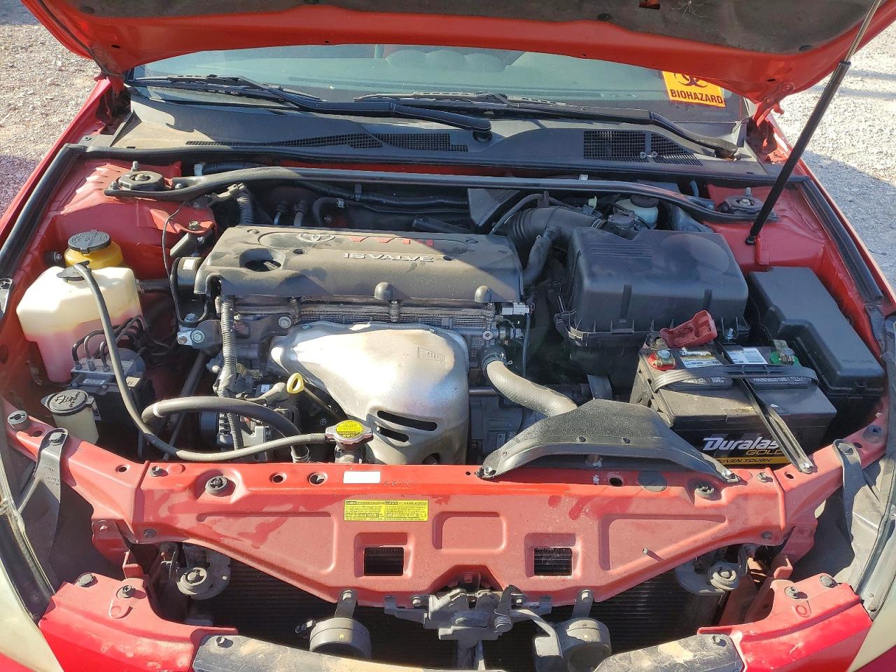 2004 Toyota Camry Solara Se Sport Red vin: 4T1CE38P24U835187
