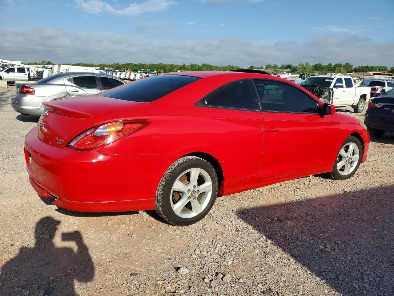 2004 Toyota Camry Solara Se Sport Red vin: 4T1CE38P24U835187